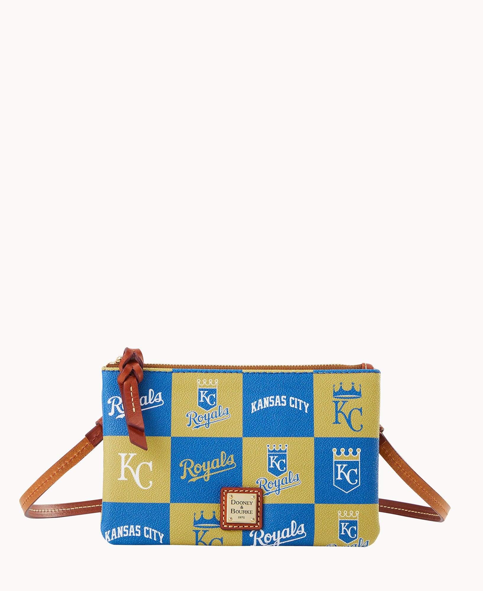 Dooney & Bourke MLB Royals Top Zip Crossbody