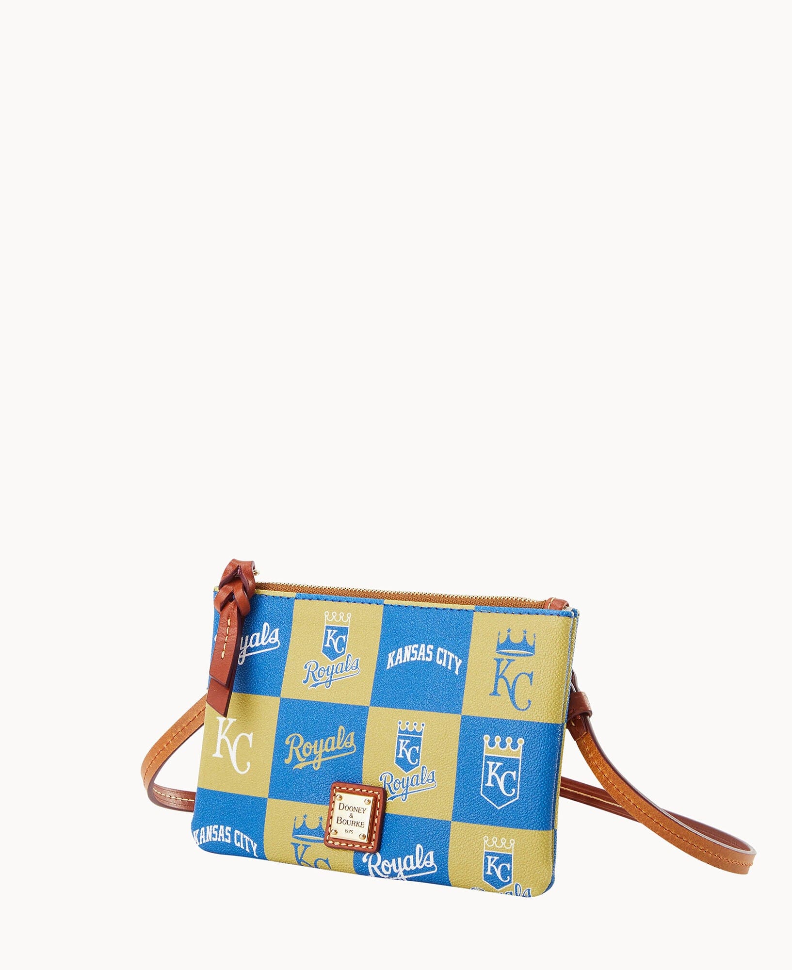Dooney & Bourke MLB Royals Top Zip Crossbody