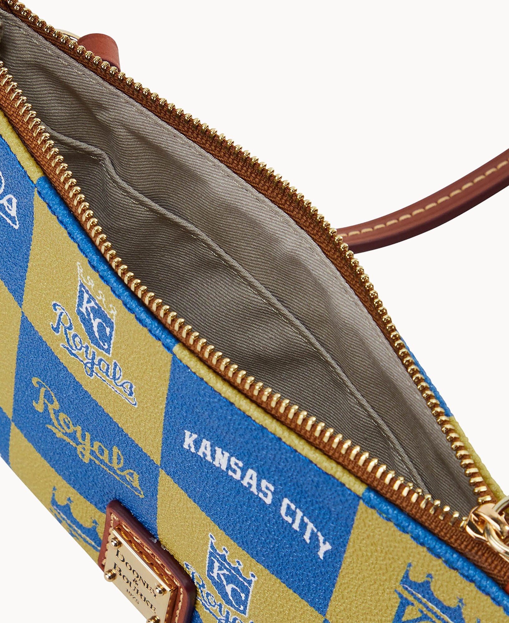 Dooney & Bourke MLB Royals Top Zip Crossbody