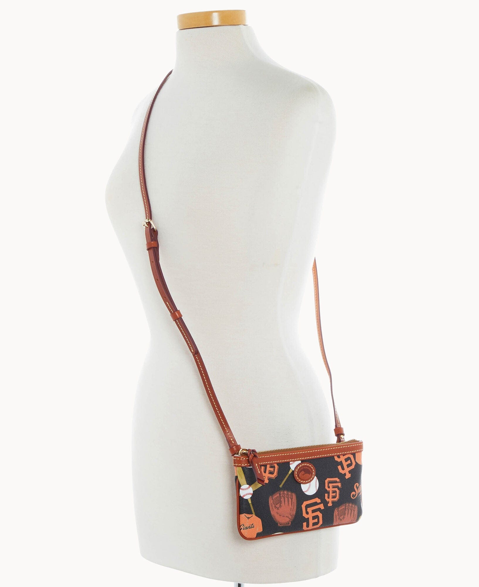 Dooney & Bourke MLB Giants Large Slim Crossbody