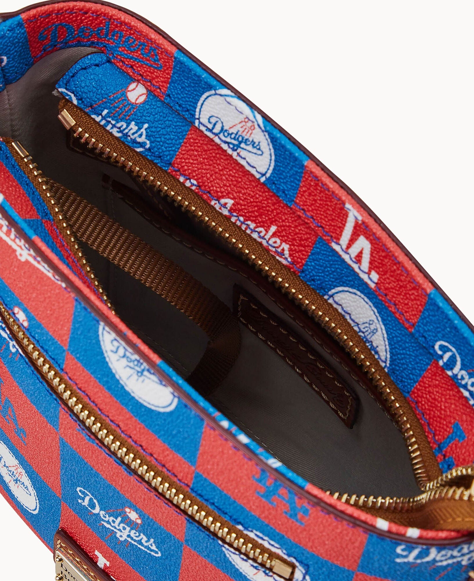 Dooney & Bourke MLB Dodgers Small Zip Crossbody