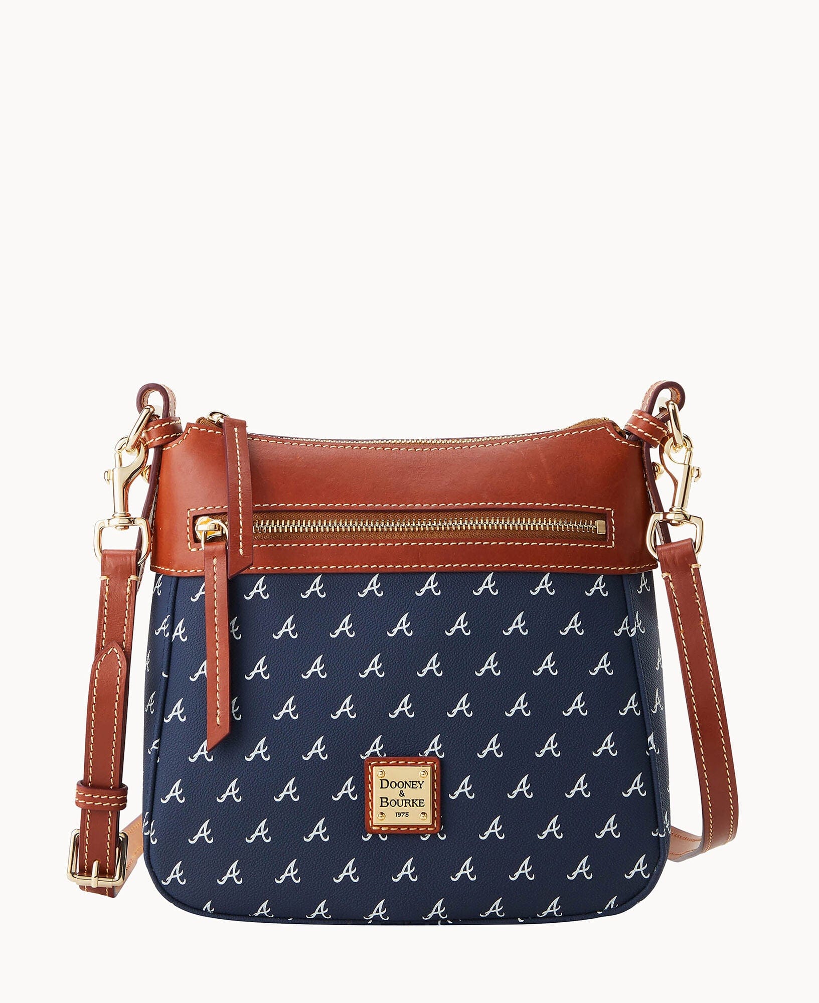 Dooney & Bourke MLB Braves Crossbody 25