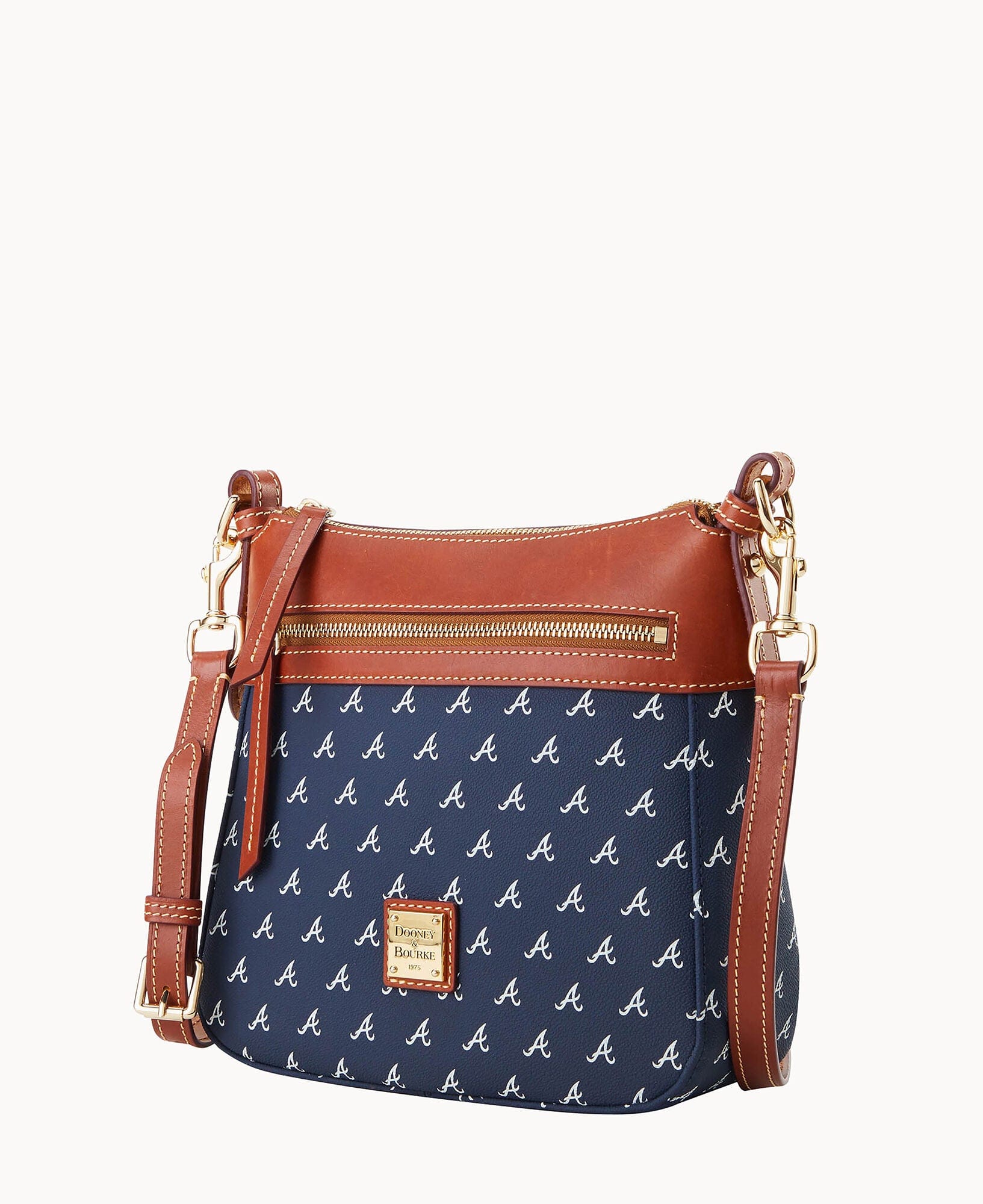 Dooney & Bourke MLB Braves Crossbody 25