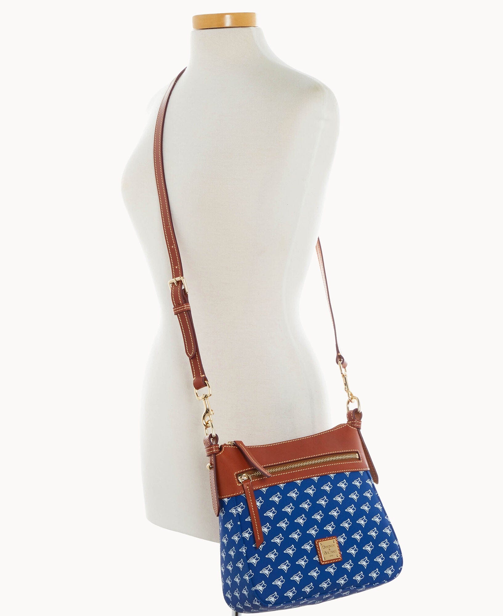 Dooney & Bourke MLB Blue Jays Crossbody 25