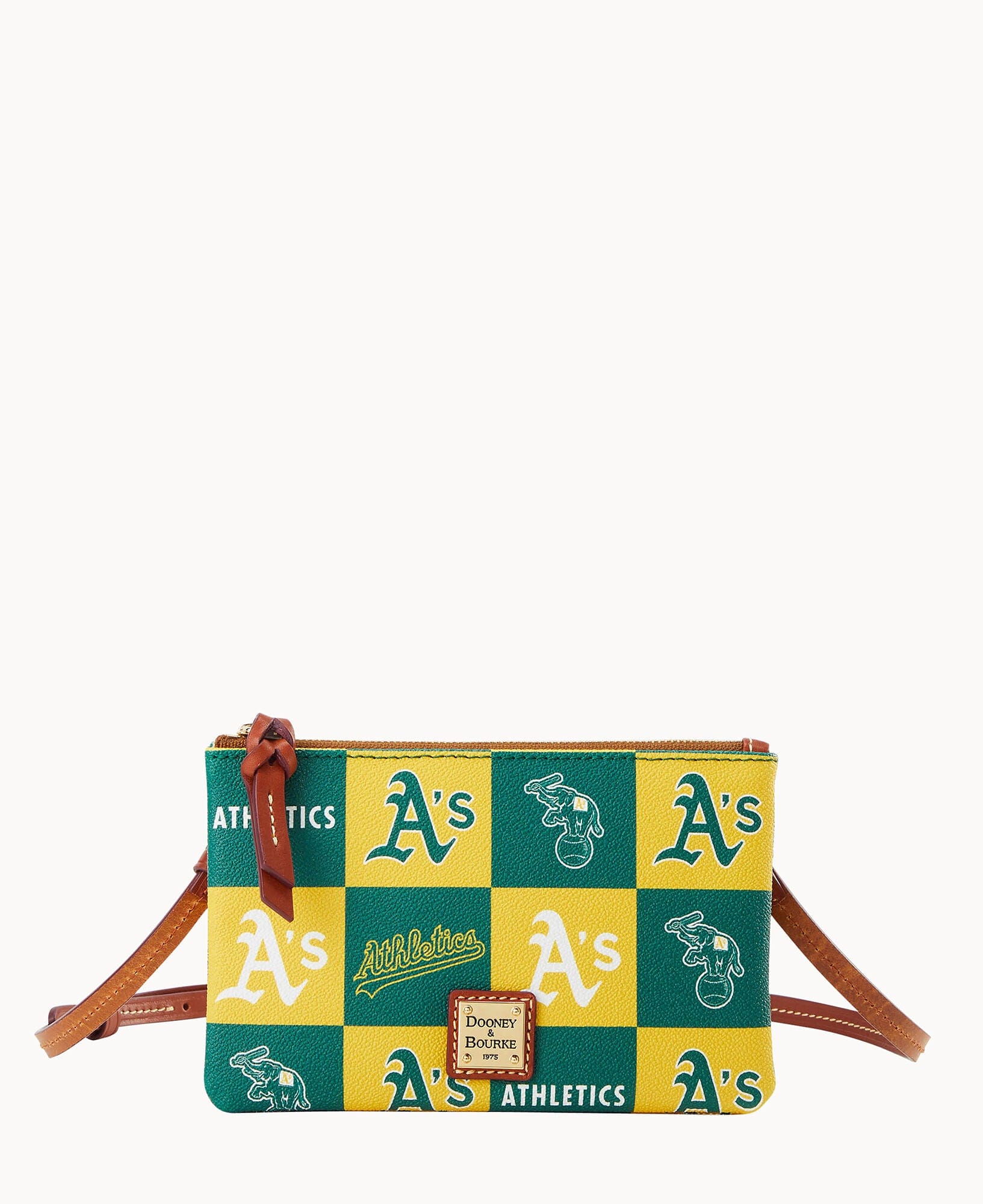 Dooney & Bourke MLB Athletics Top Zip Crossbody