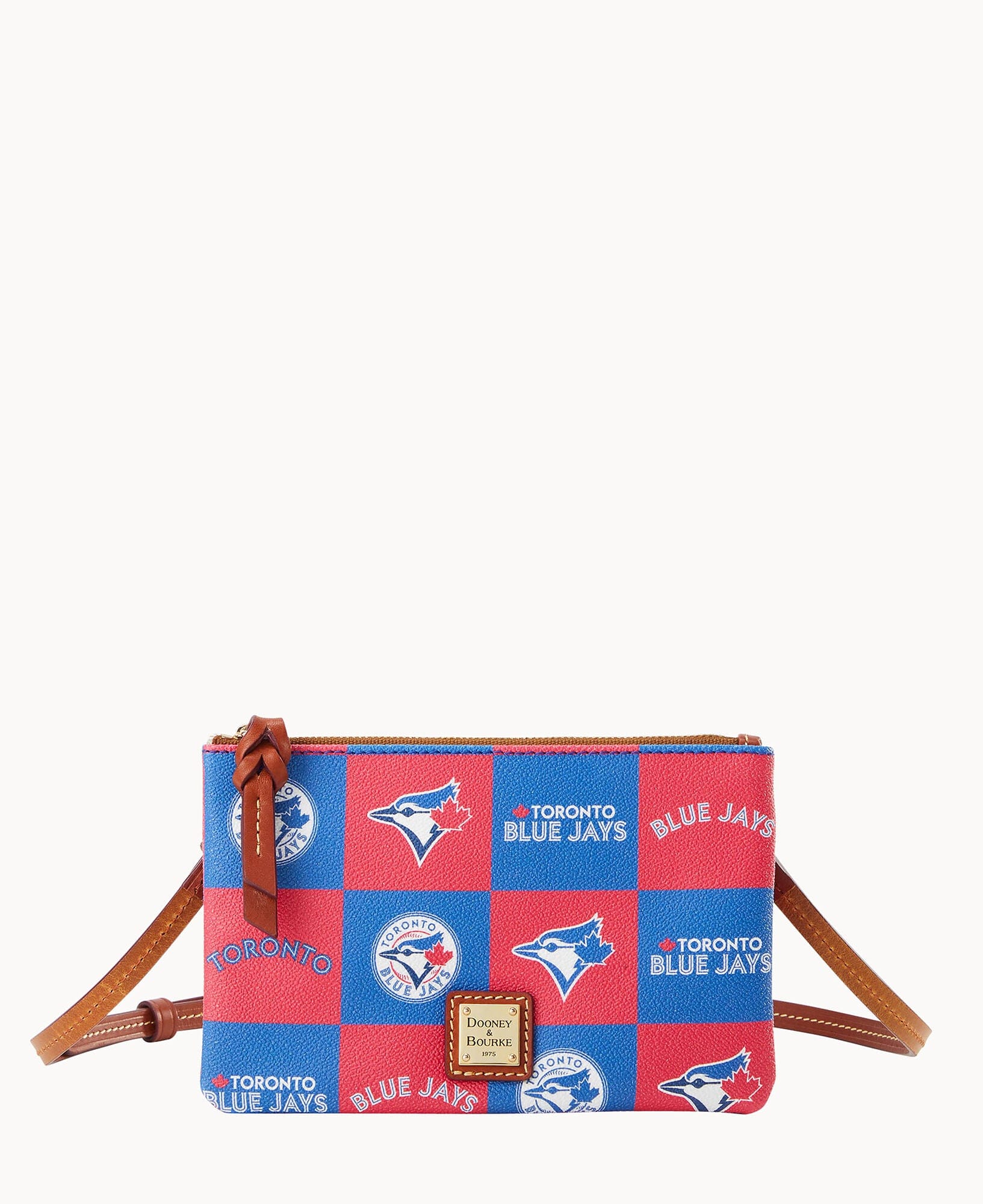 Dooney & Bourke MLB Blue Jays Top Zip Crossbody