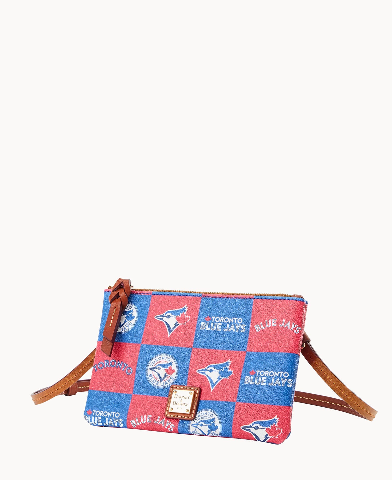 Dooney & Bourke MLB Blue Jays Top Zip Crossbody
