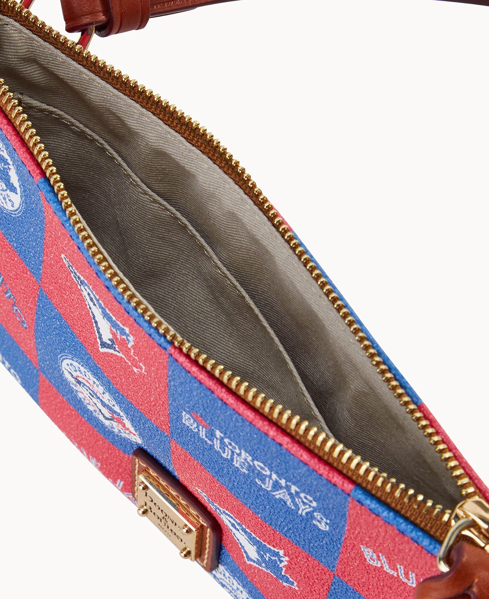 Dooney & Bourke MLB Blue Jays Top Zip Crossbody