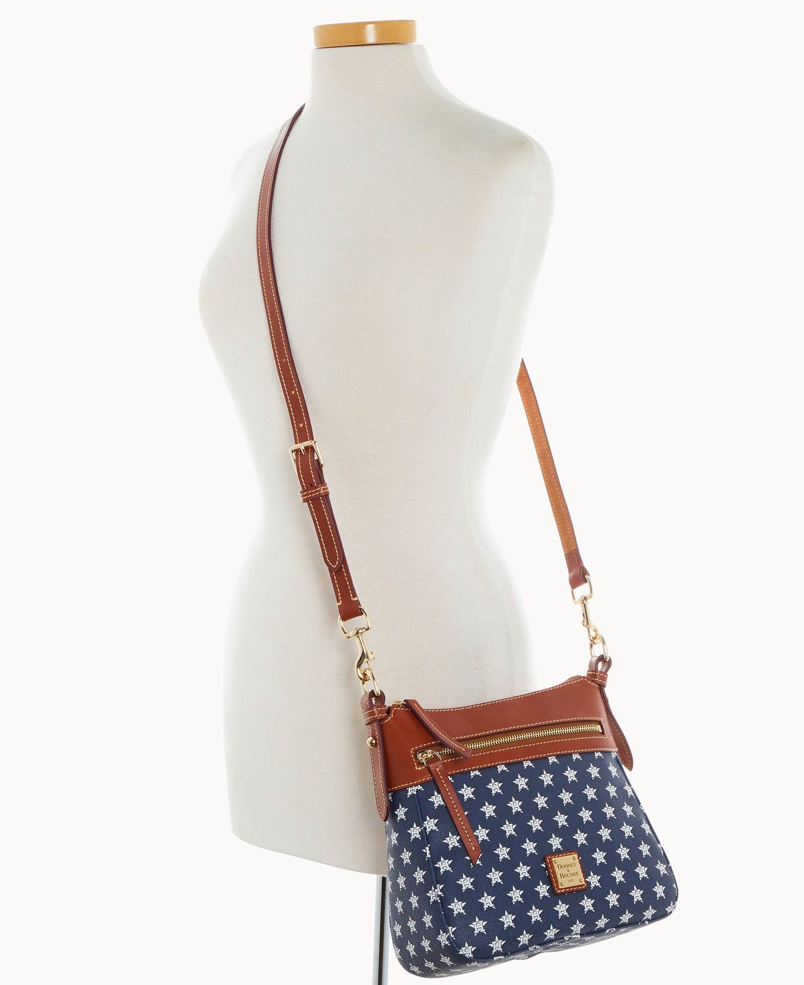 Dooney & Bourke MLB Astros Crossbody 25