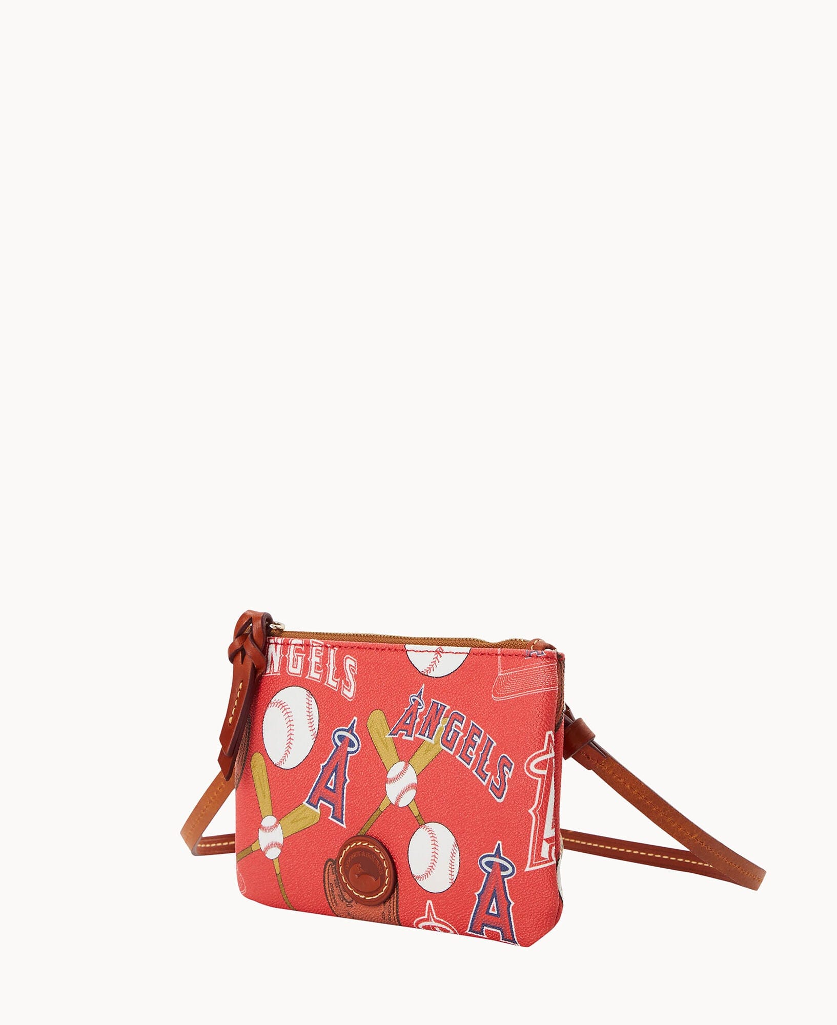 Dooney & Bourke MLB Angels Top Zip Crossbody