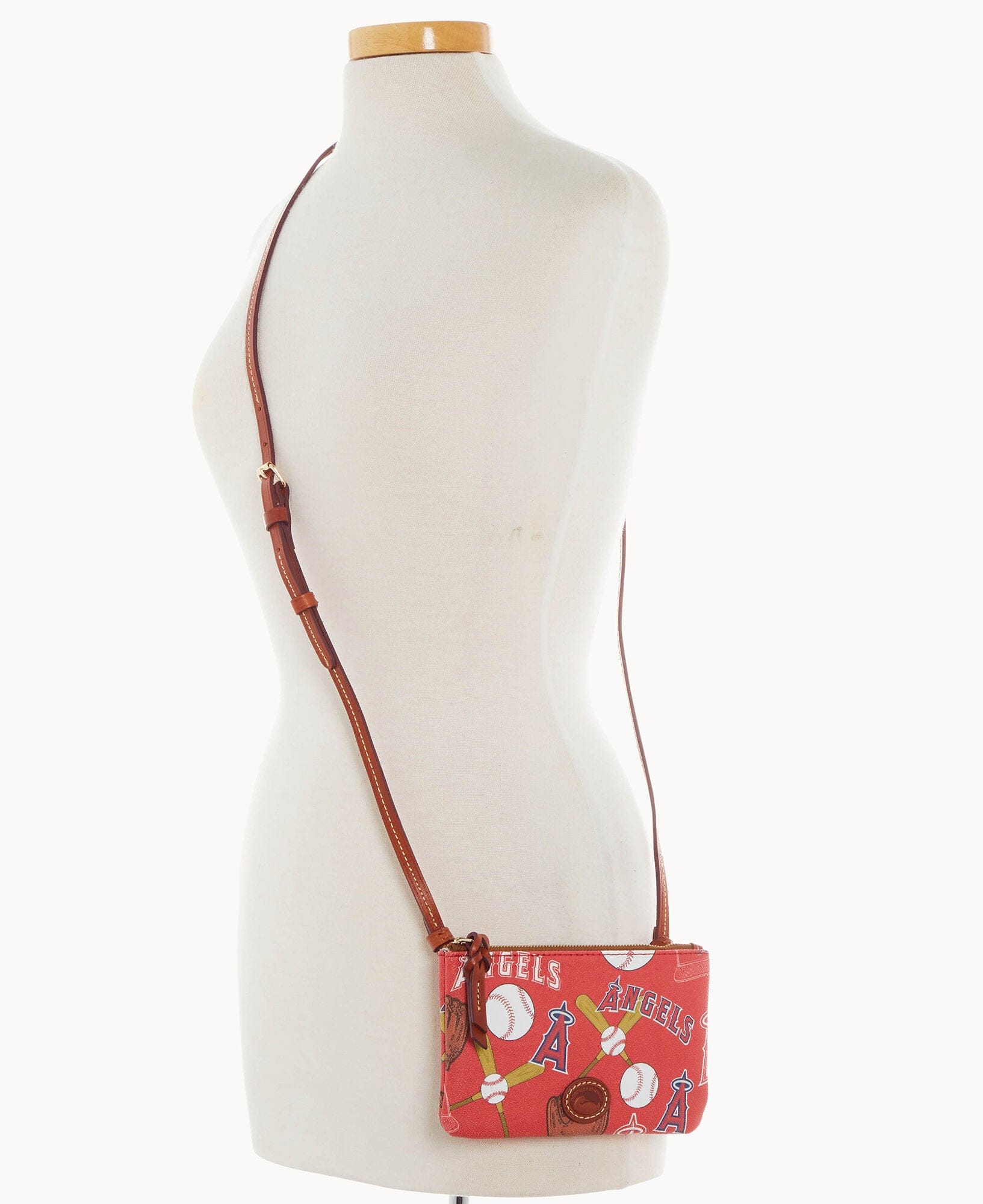 Dooney & Bourke MLB Angels Top Zip Crossbody