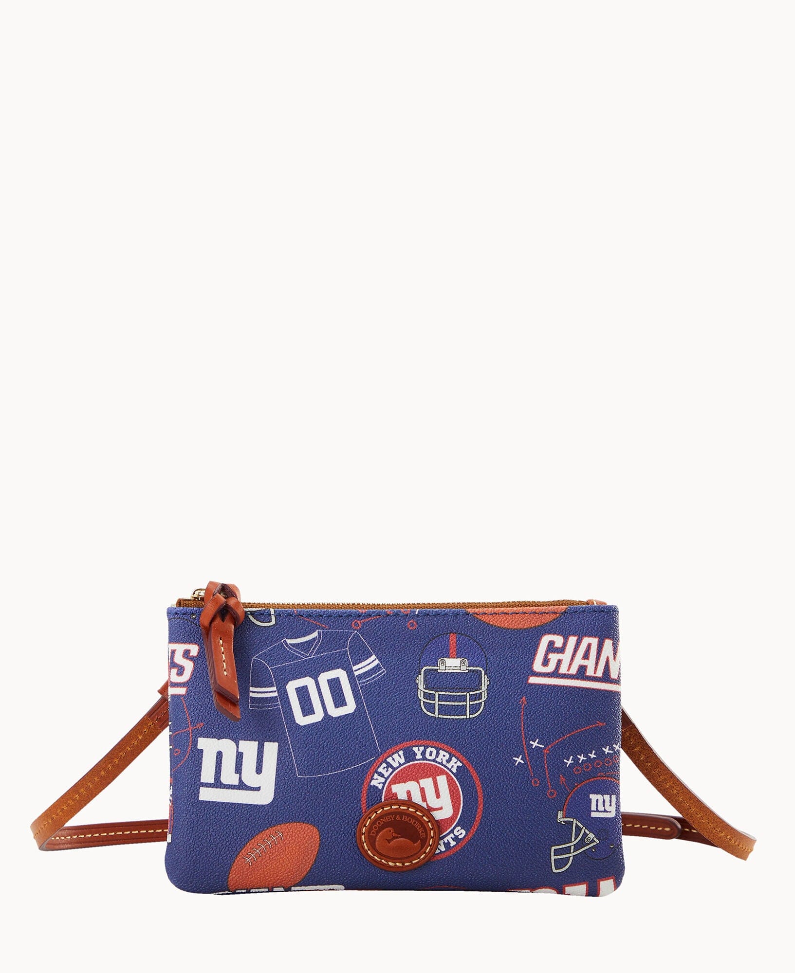 Dooney & Bourke NFL NY Giants Top Zip Crossbody