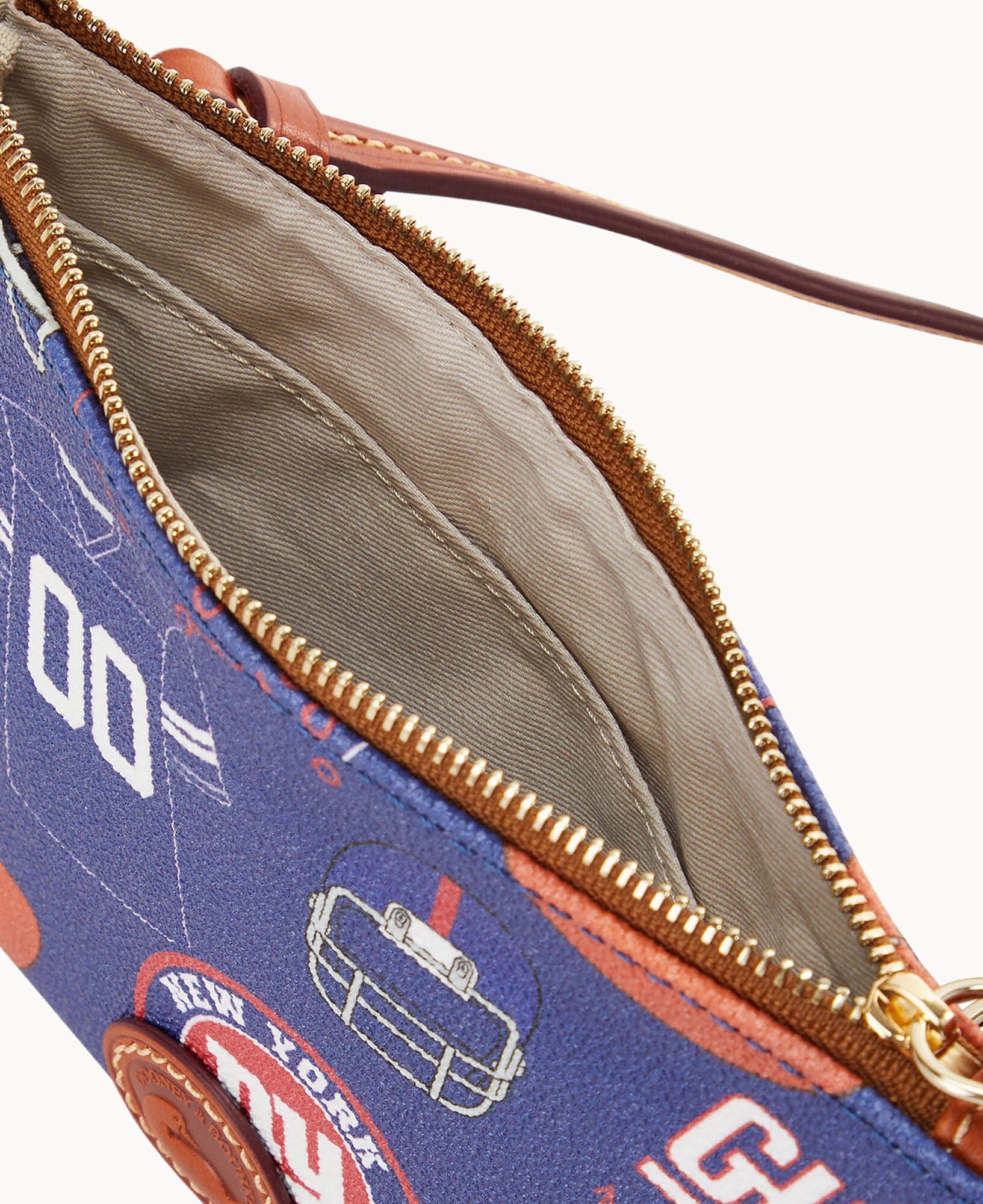 Dooney & Bourke NFL NY Giants Top Zip Crossbody
