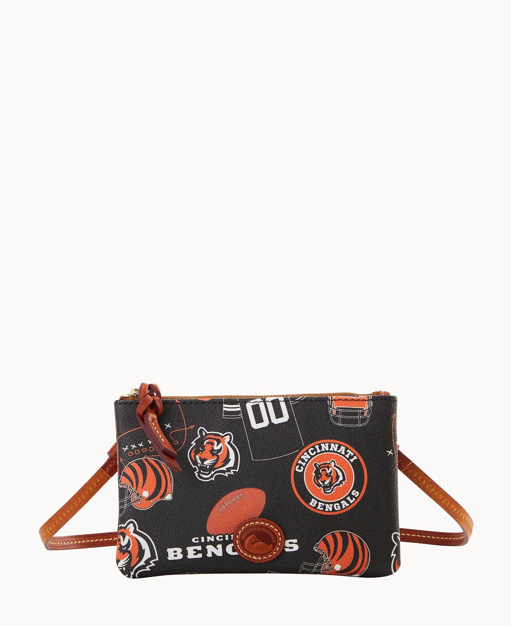 Dooney & Bourke NFL Bengals Top Zip Crossbody