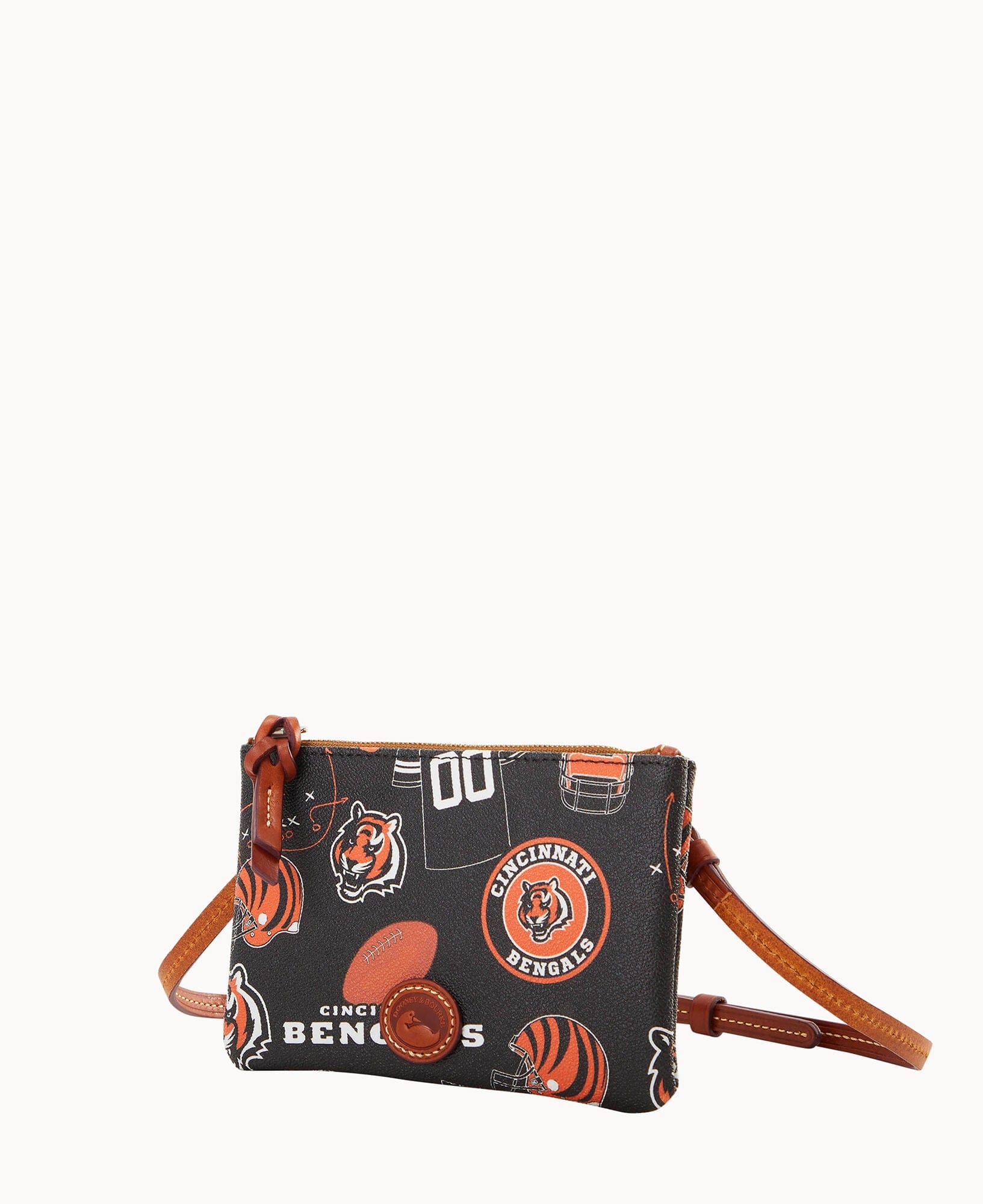 Dooney & Bourke NFL Bengals Top Zip Crossbody