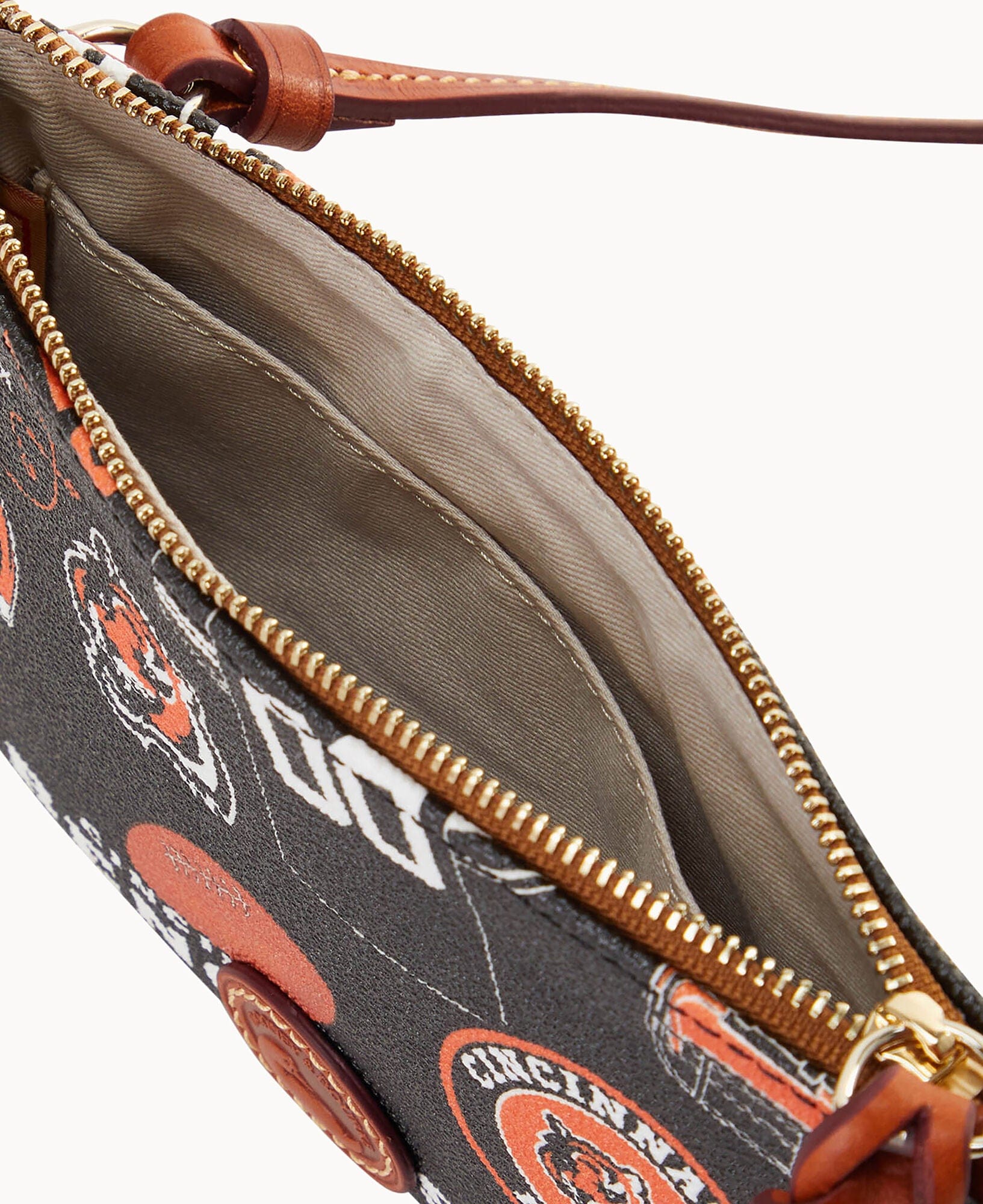 Dooney & Bourke NFL Bengals Top Zip Crossbody
