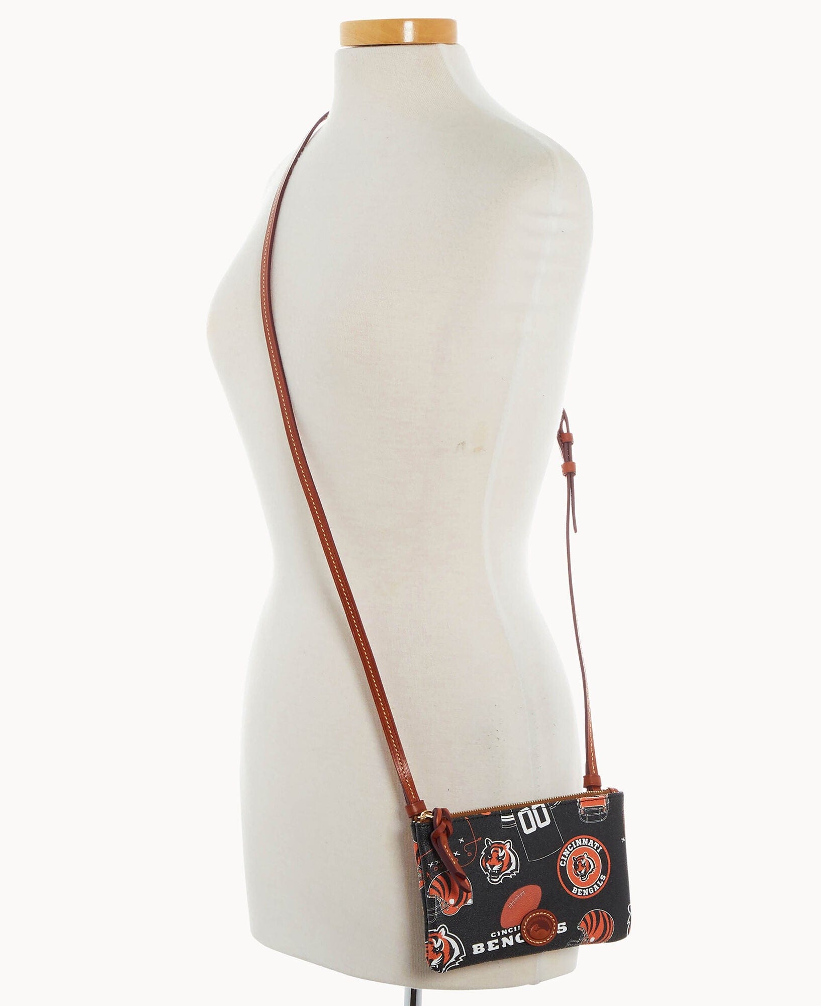 Dooney & Bourke NFL Bengals Top Zip Crossbody