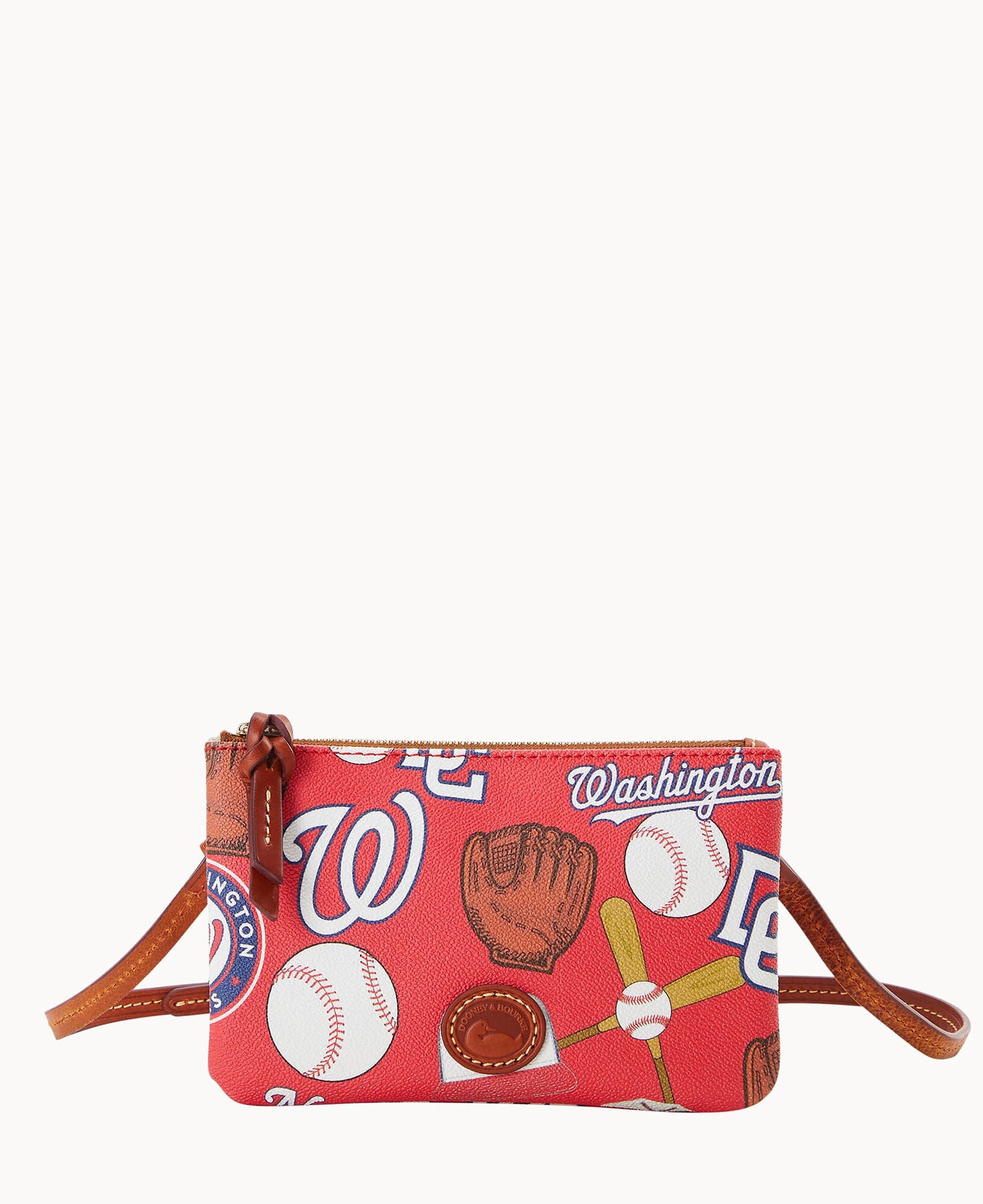Dooney & Bourke MLB Nationals Top Zip Crossbody