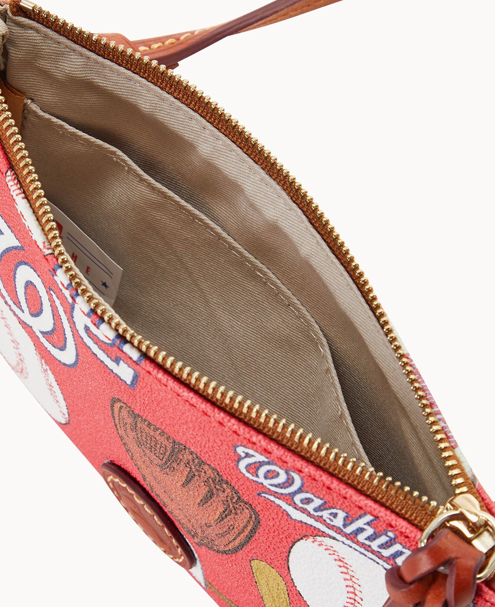 Dooney & Bourke MLB Nationals Top Zip Crossbody