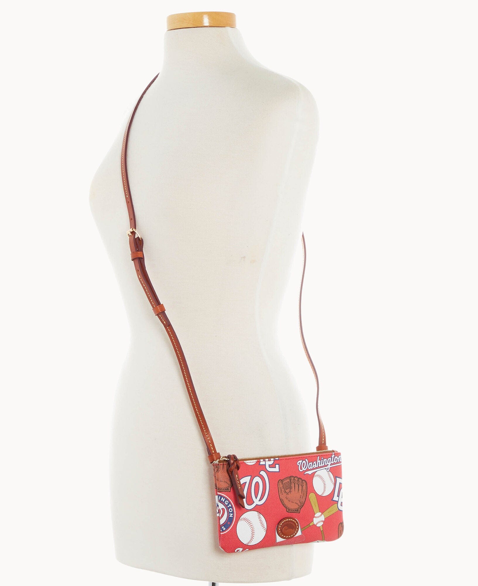 Dooney & Bourke MLB Nationals Top Zip Crossbody