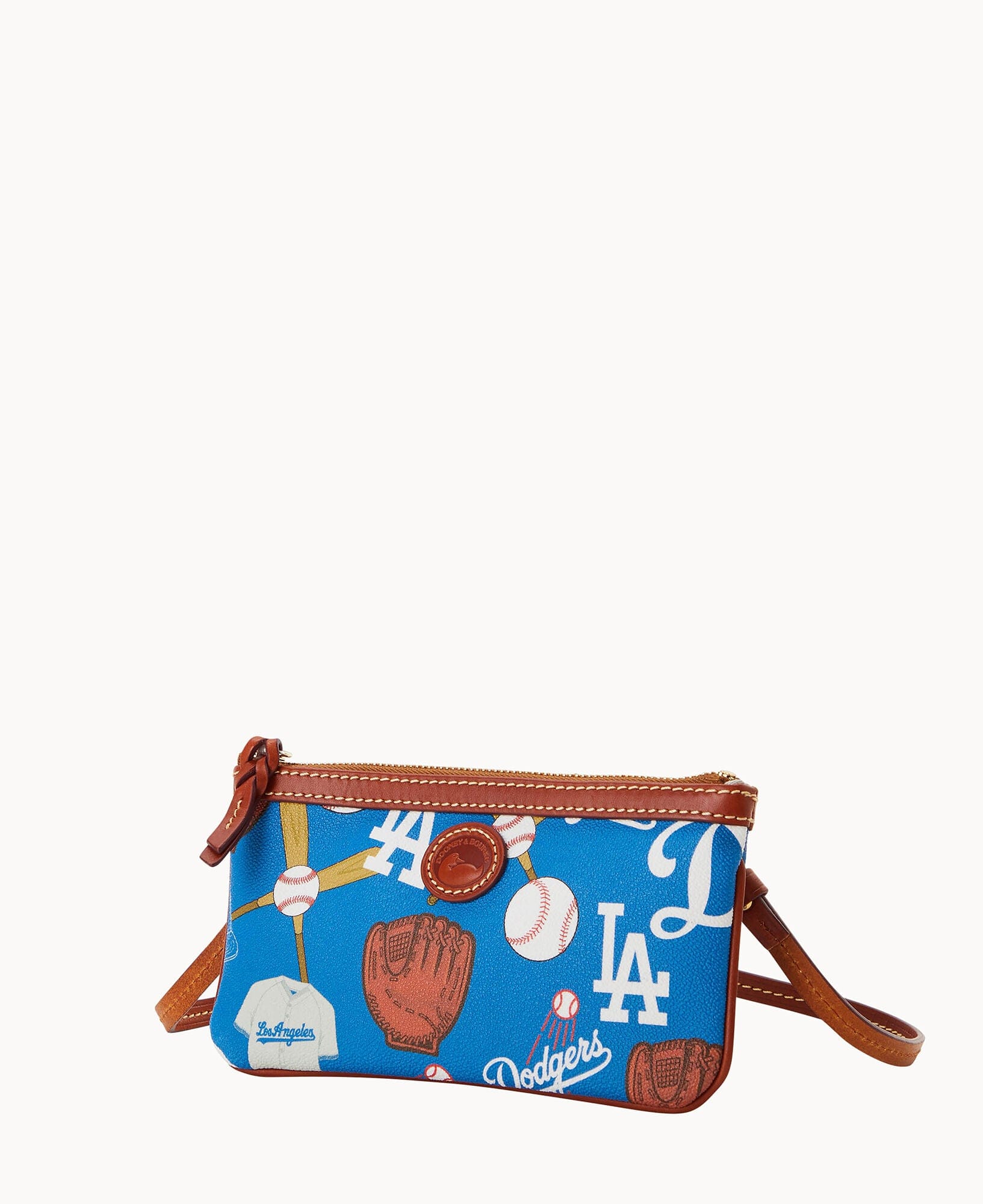 Dooney & Bourke MLB Dodgers Large Slim Crossbody