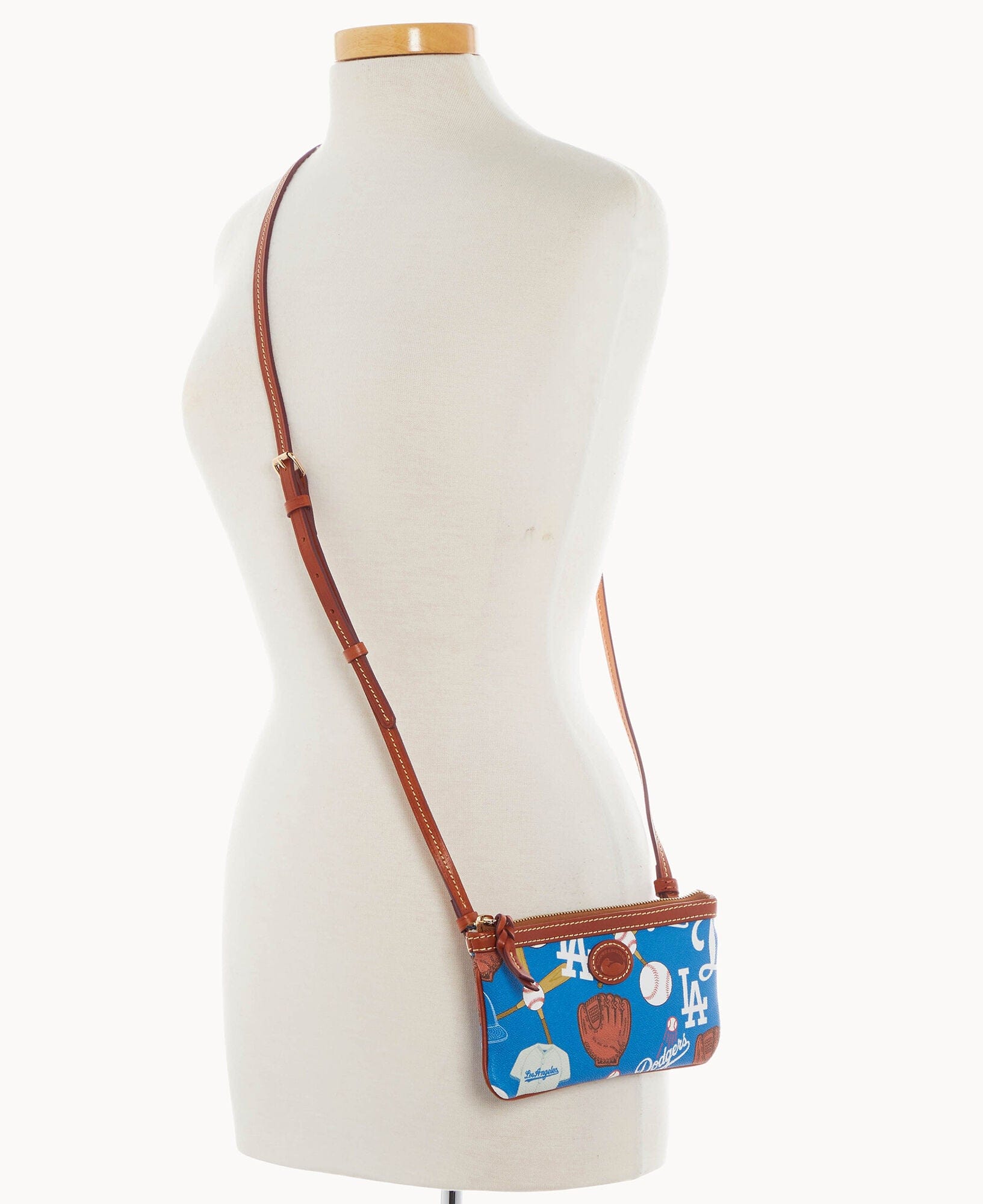 Dooney & Bourke MLB Dodgers Large Slim Crossbody