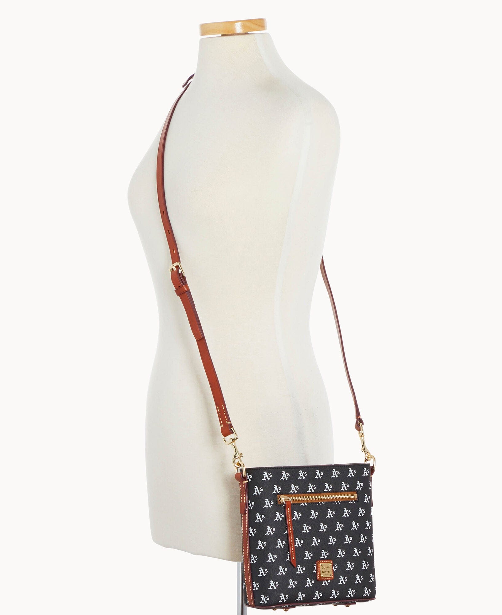 Dooney & Bourke MLB Athletics Small Zip Crossbody
