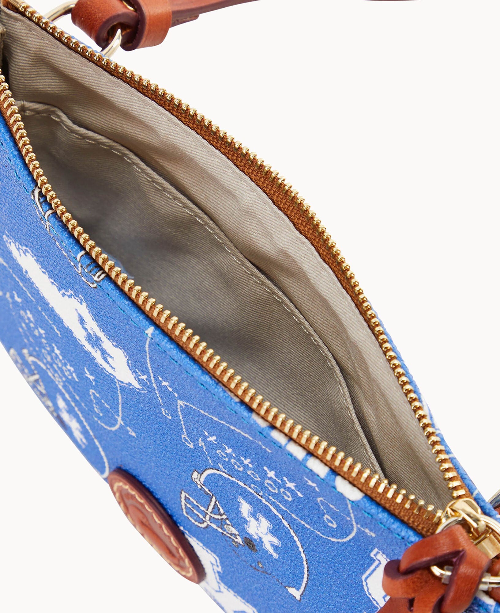 Dooney & Bourke Collegiate University of Kentucky Top Zip Crossbody