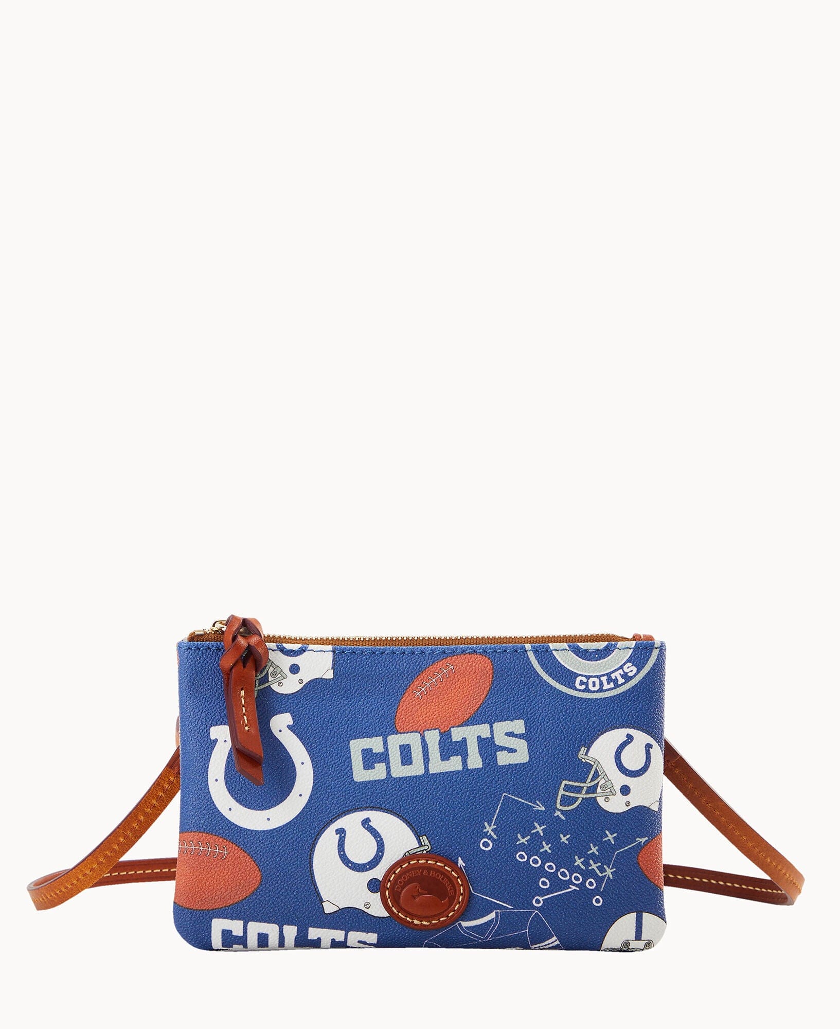 Dooney & Bourke NFL Colts Top Zip Crossbody