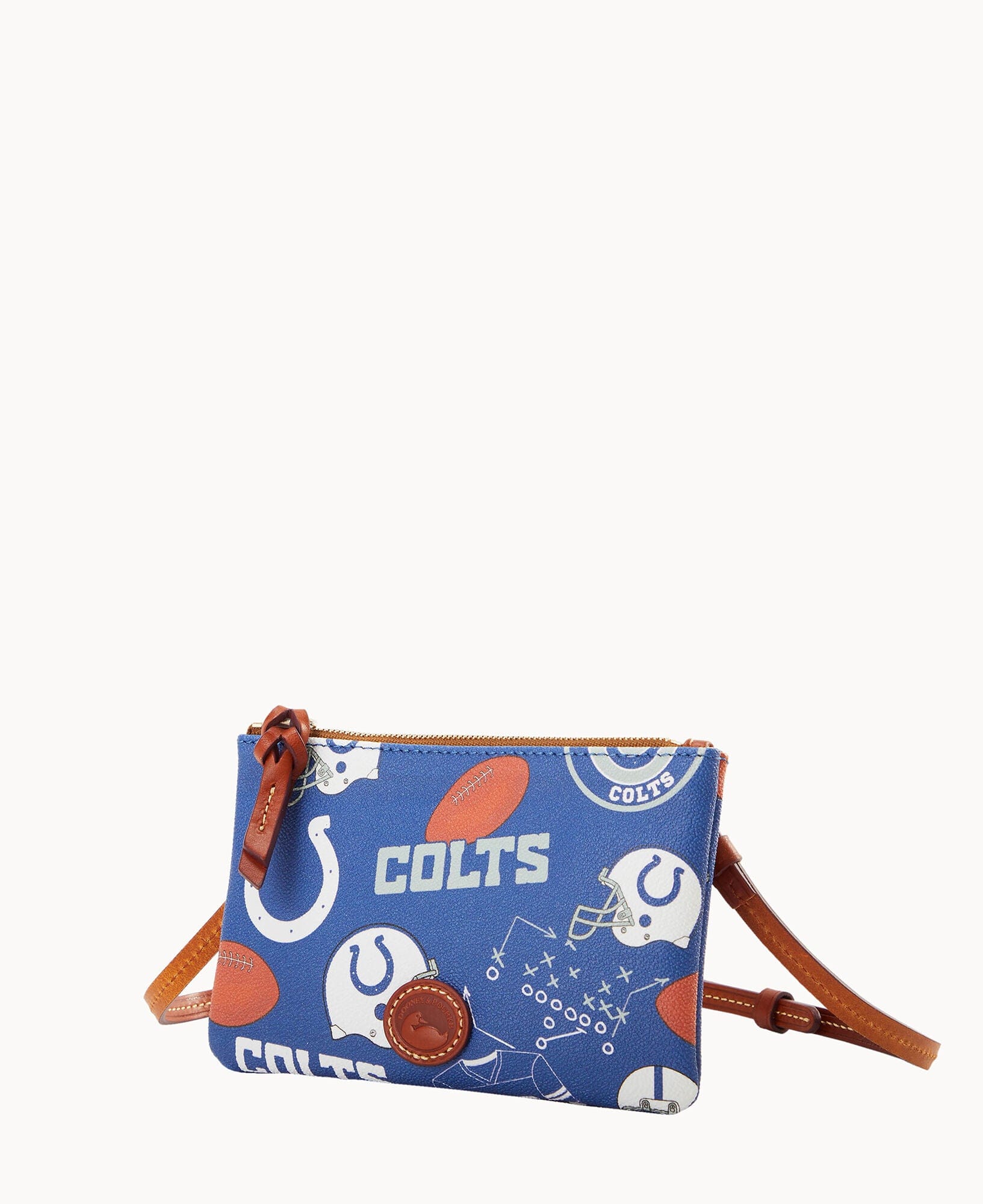Dooney & Bourke NFL Colts Top Zip Crossbody