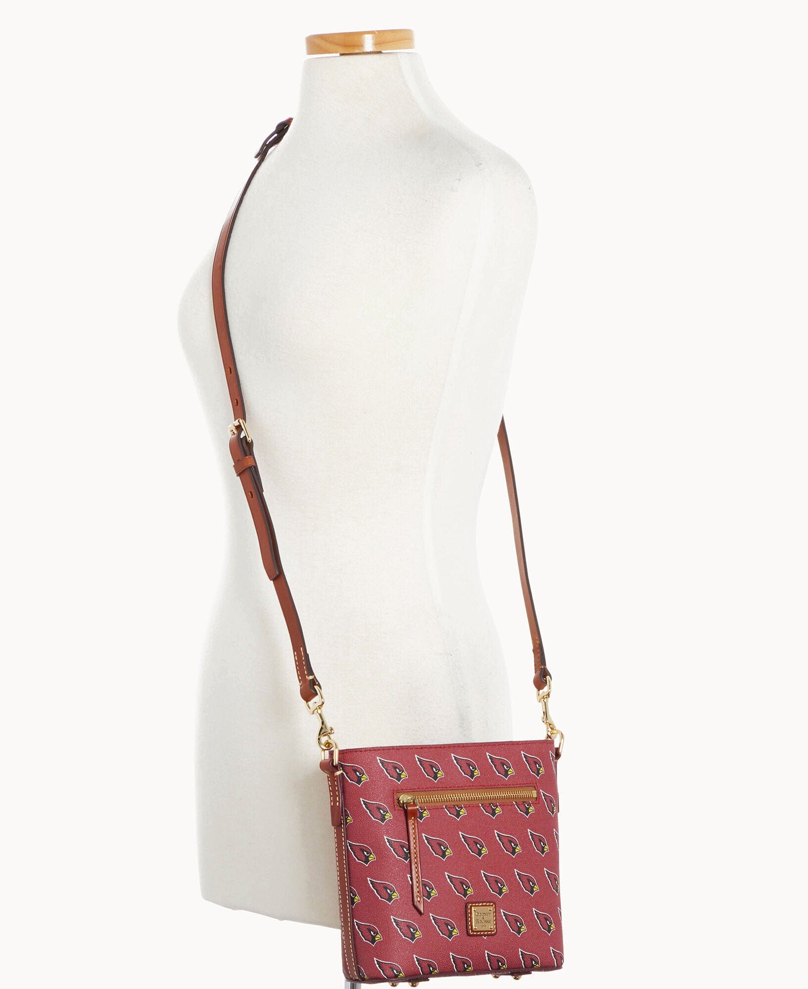 Dooney & Bourke NFL AZ Cardinals Small Zip Crossbody