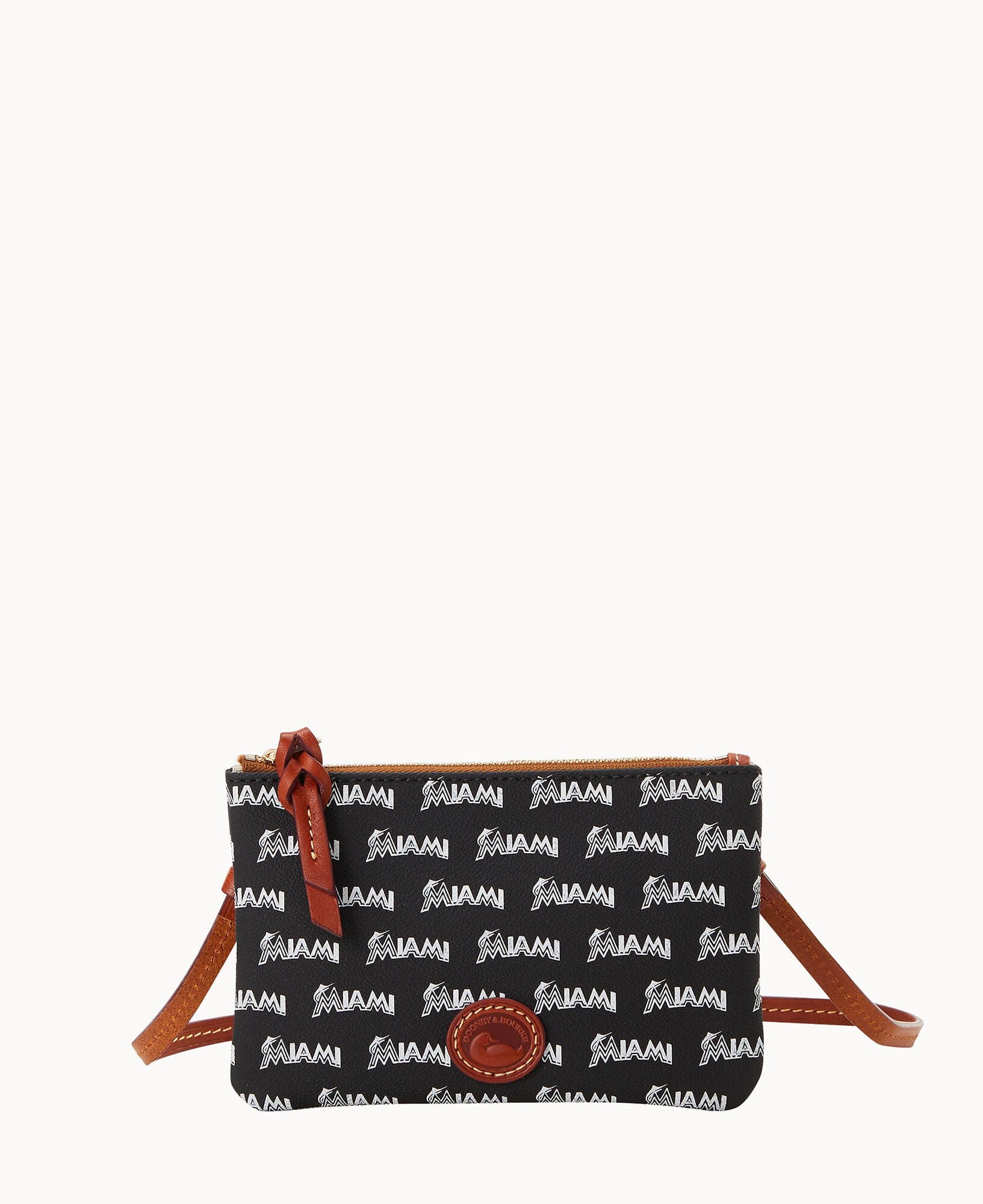 Dooney & Bourke MLB Marlins Top Zip Crossbody