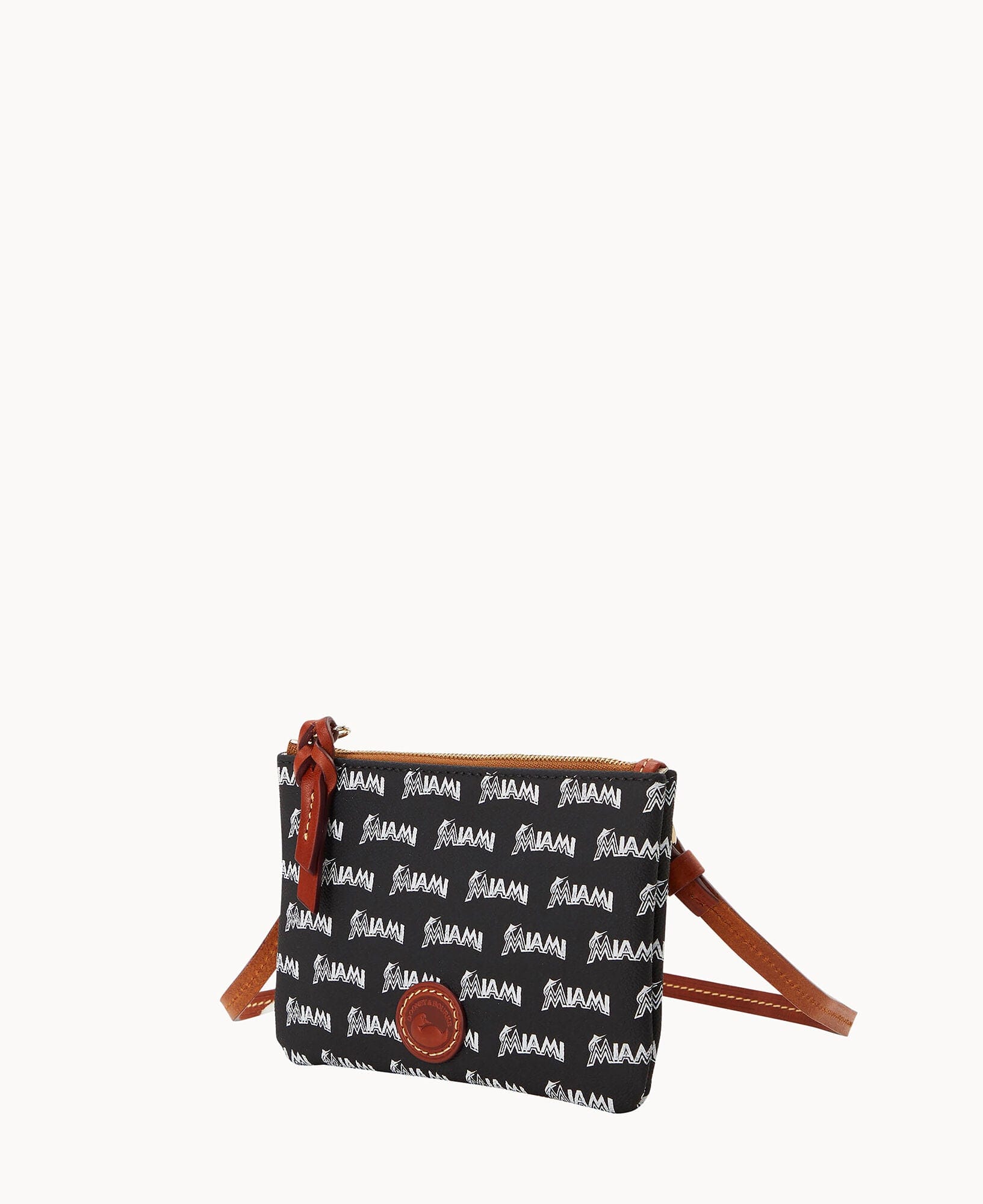 Dooney & Bourke MLB Marlins Top Zip Crossbody