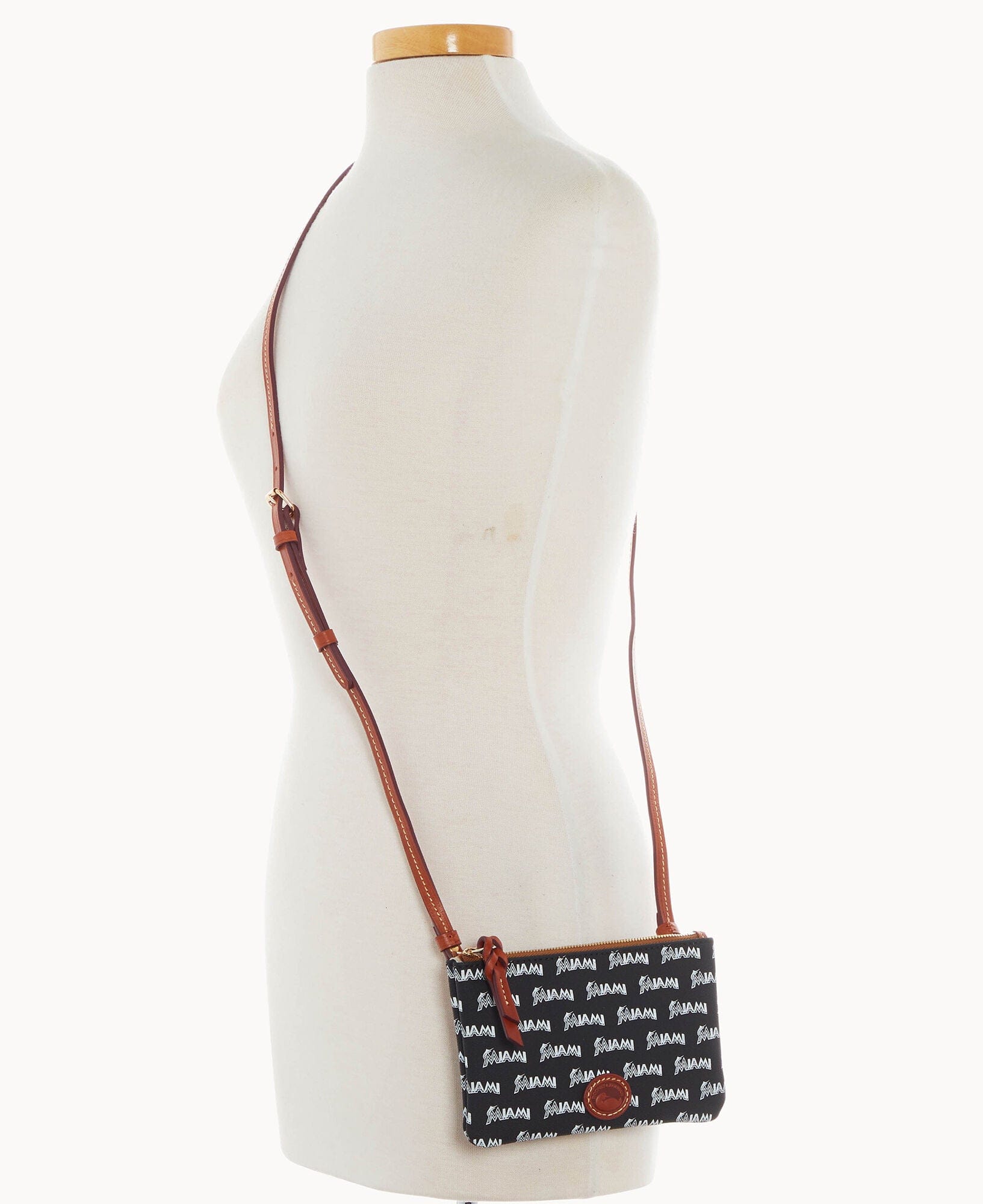 Dooney & Bourke MLB Marlins Top Zip Crossbody