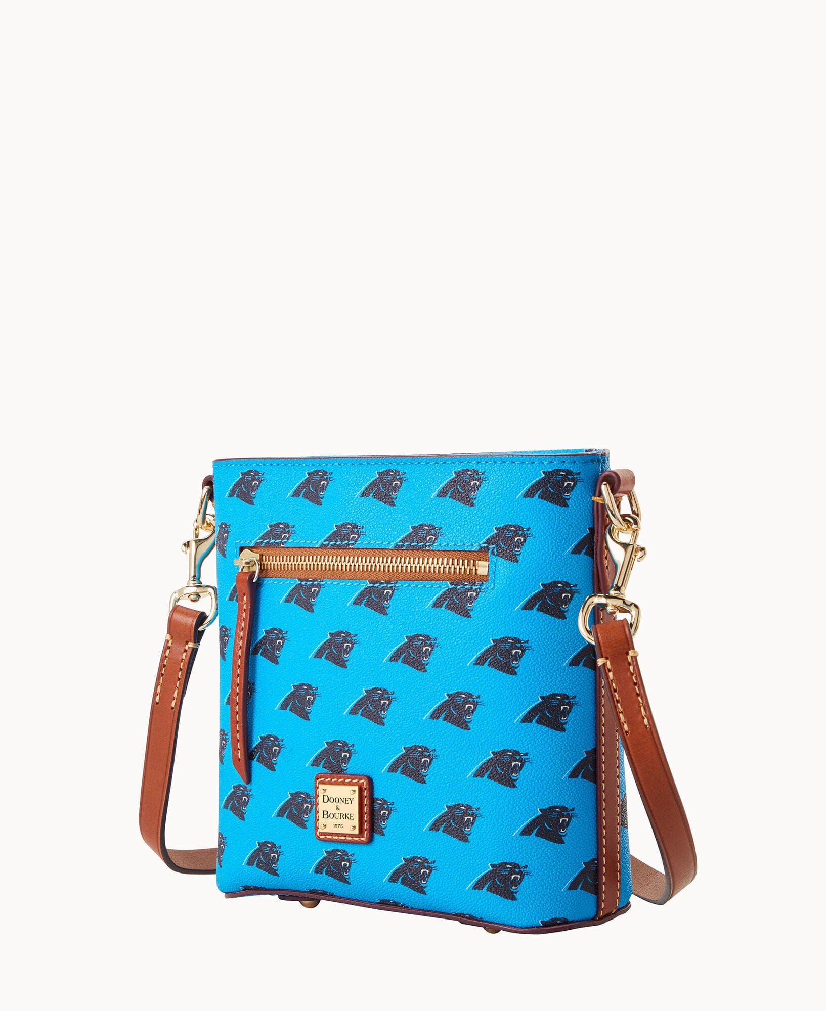 Dooney & Bourke NFL Panthers Small Zip Crossbody
