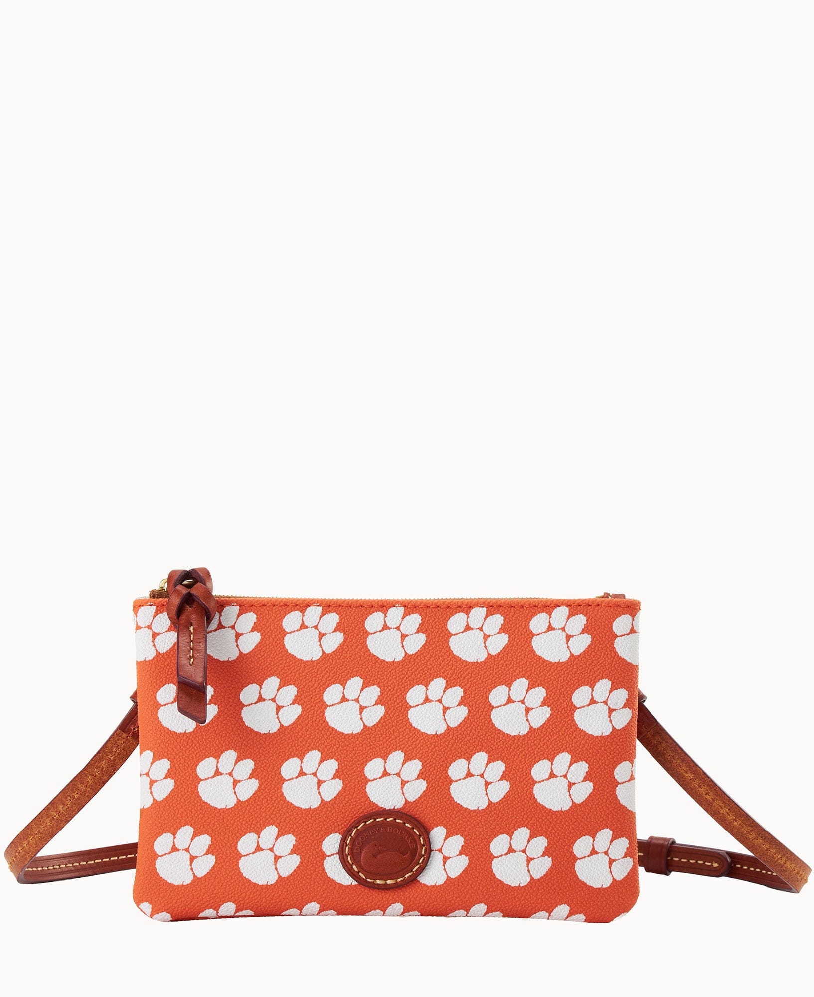 Dooney & Bourke Collegiate Clemson University Top Zip Crossbody