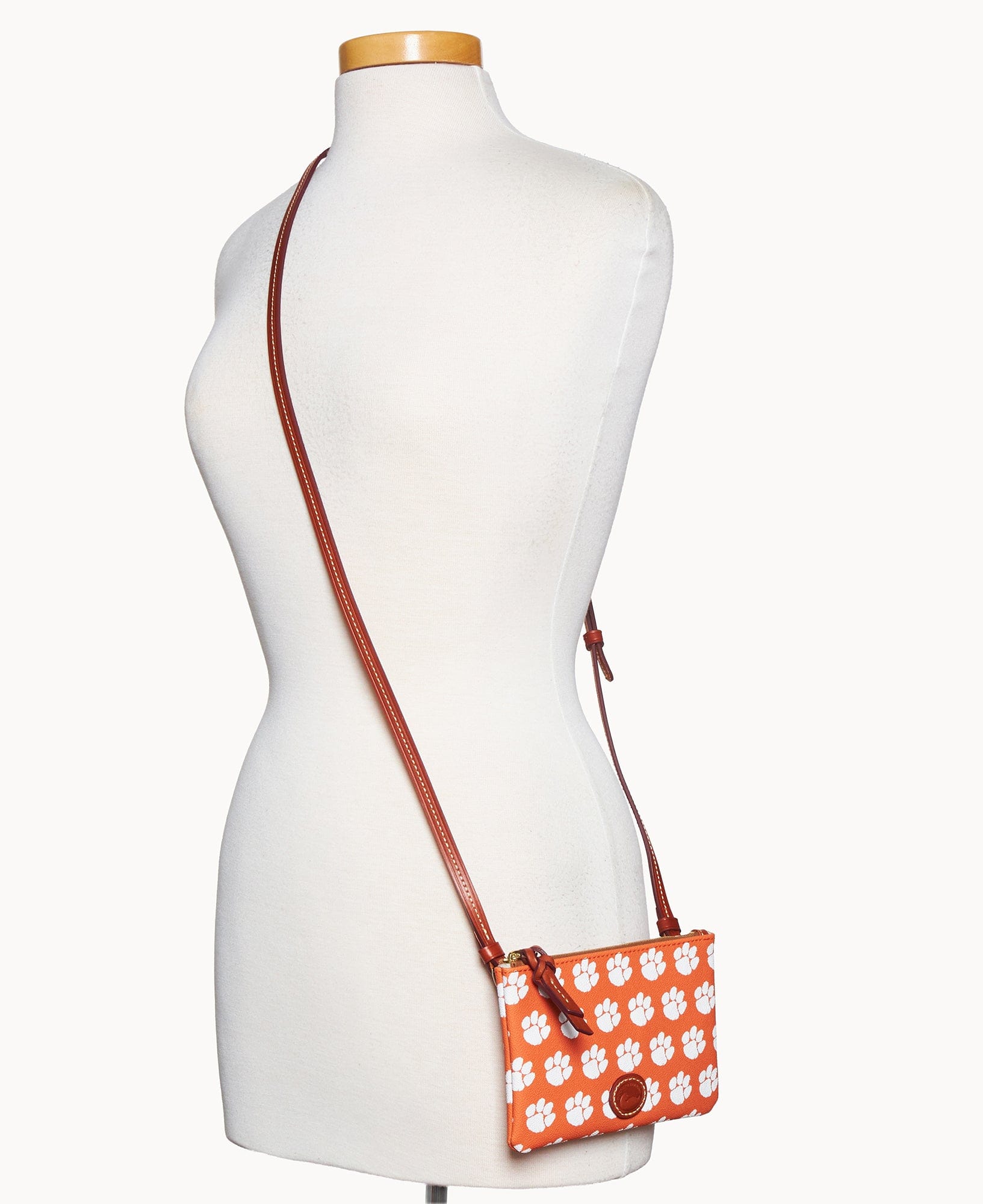 Dooney & Bourke Collegiate Clemson University Top Zip Crossbody