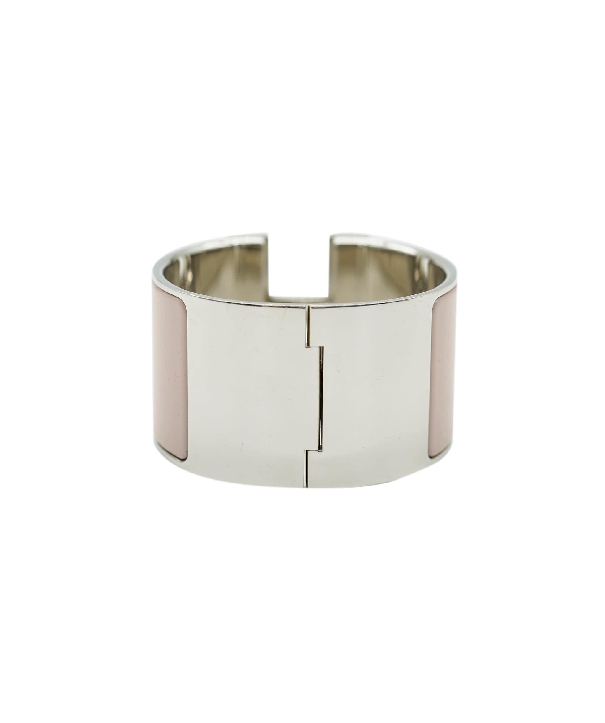 Hermes Clic Clac H TGM Marron Glace PHW Size 0 SKC1924