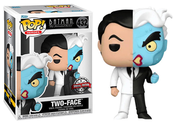 Funko Pop! Two - Face Batman the Animated Series 432 - Special Edition Exclusive Vinyl Figure in PopShield Protector