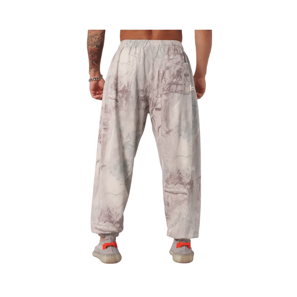YoungLA Tree Camo Collection Baggy Joggers Desert Tan Tree Camo