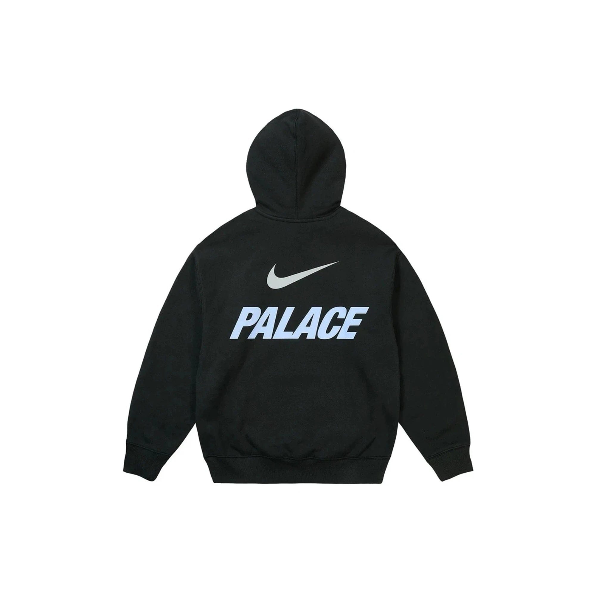 Palace x Nike Font Swoosh Hoodie Black (2026)