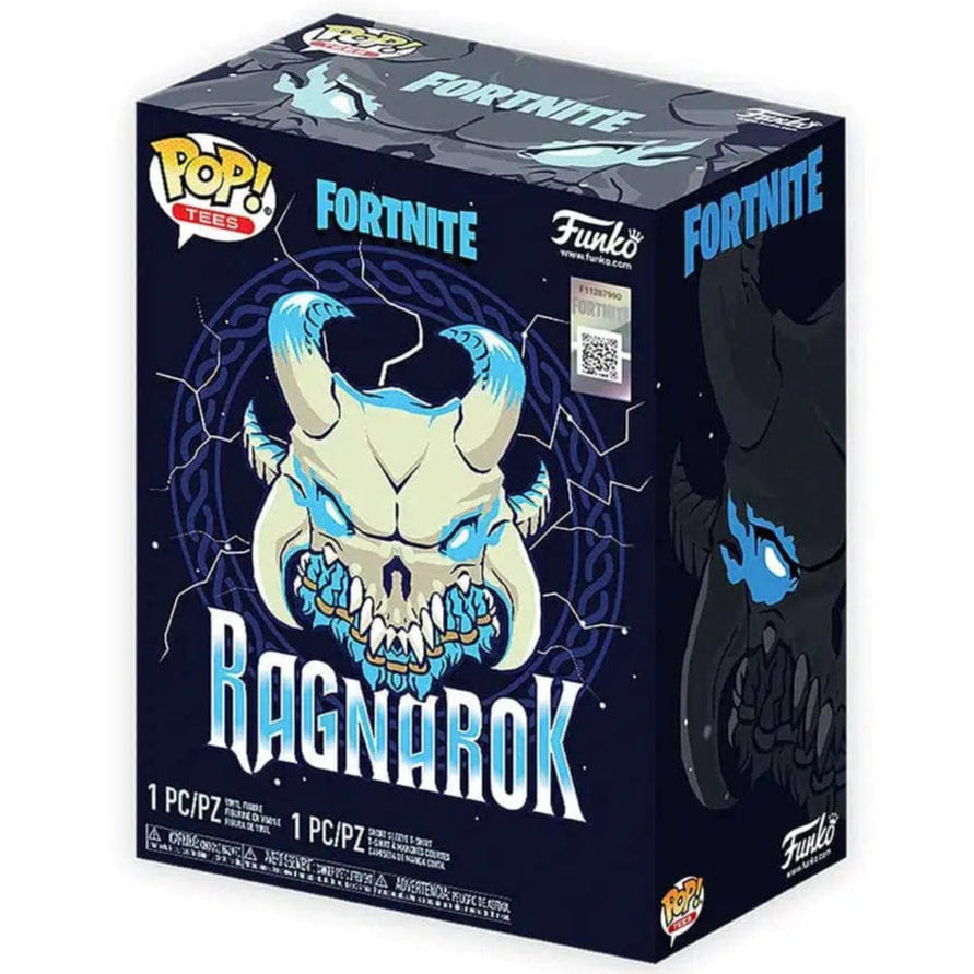 Funko Fortnite - Ragnarok T - Shirt & Figure Set - Funko - POP! Tees Series, POP! Games Series (465), Walmart Exclusive Edition