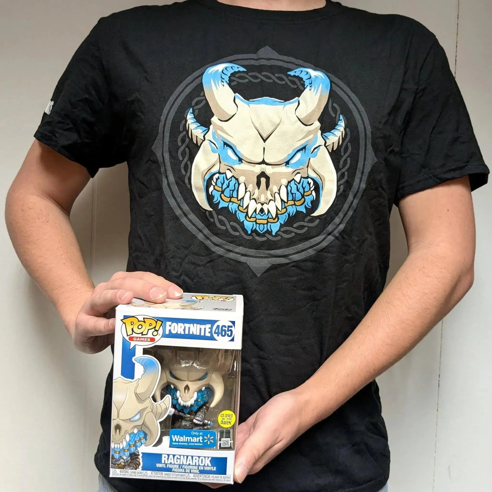 Funko Fortnite - Ragnarok T - Shirt & Figure Set - Funko - POP! Tees Series, POP! Games Series (465), Walmart Exclusive Edition