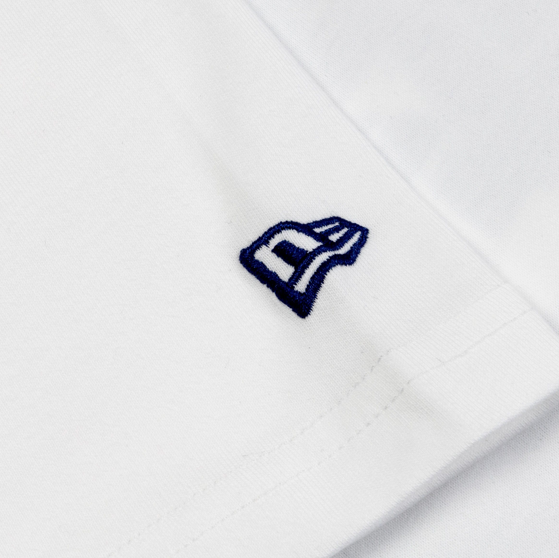 NEW ERA Los Angeles Dodgers World Series Champions Mens Short Sleeve Shirt (White/Royal Blue/Silver)