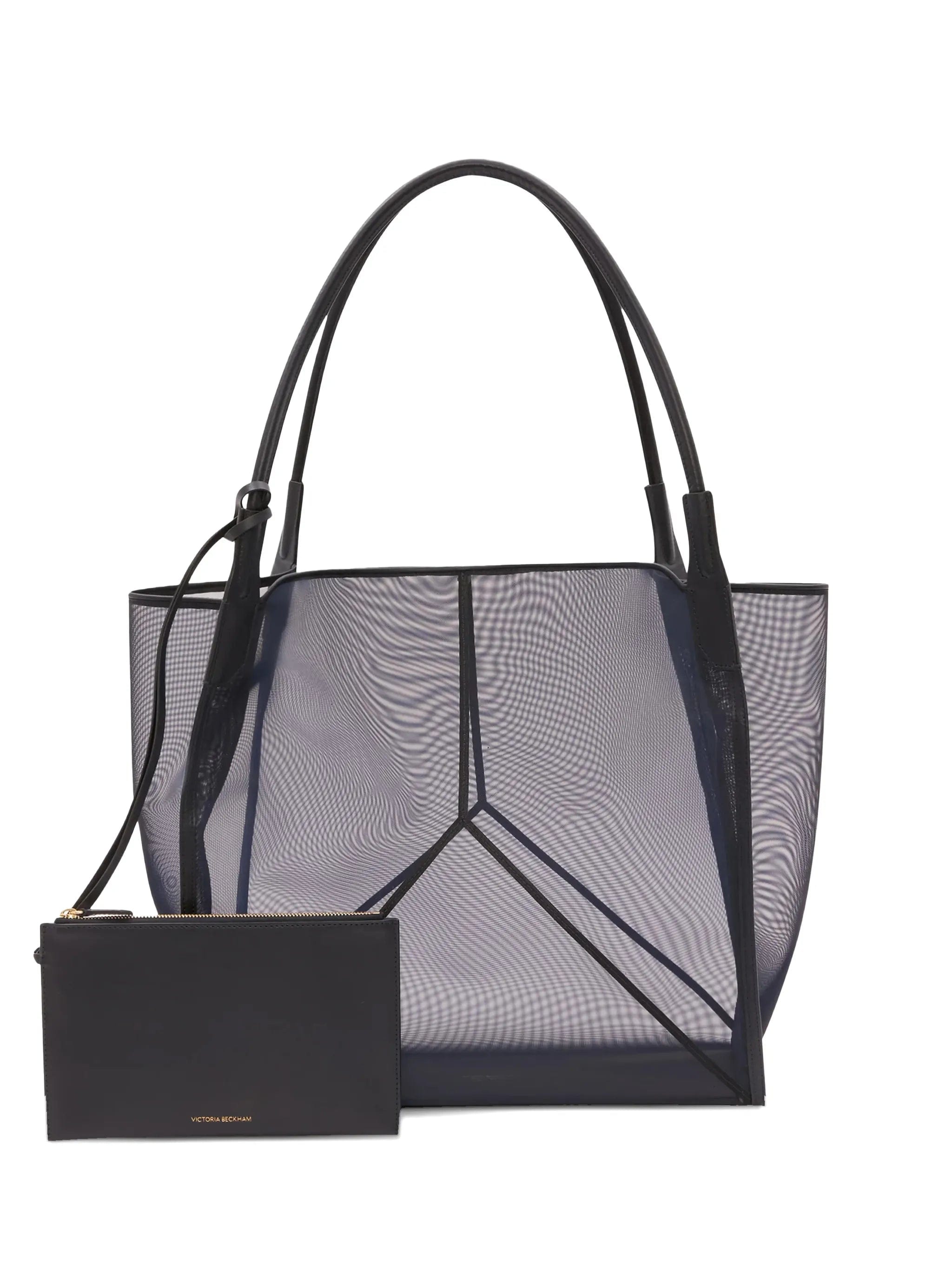 Victoria Beckham large navy tote bag