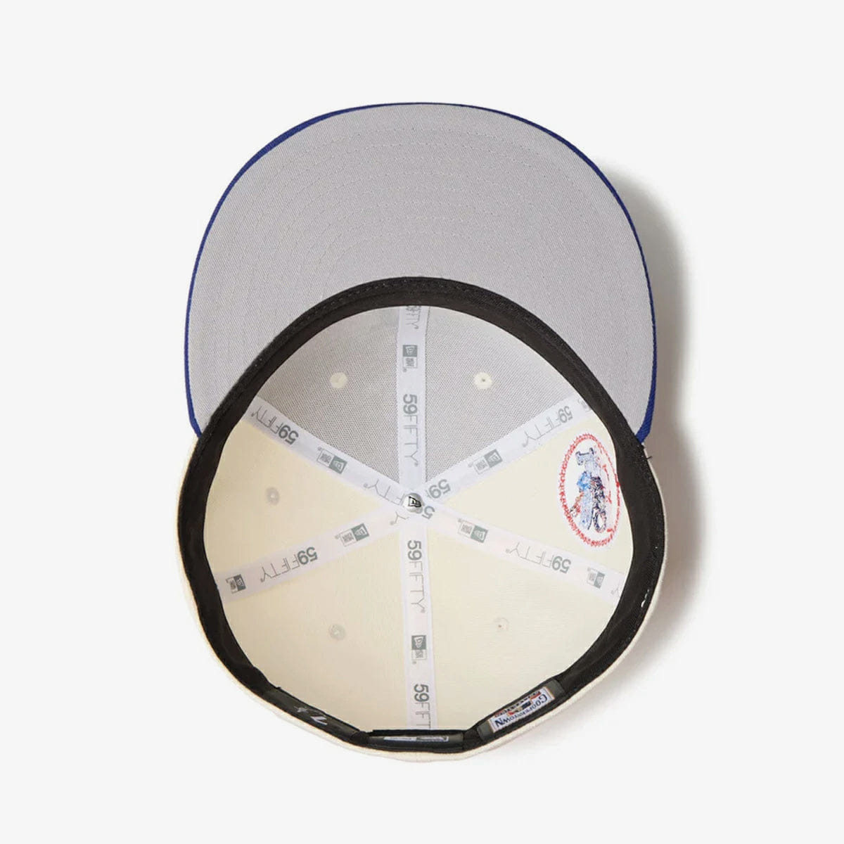 NEW ERA 59FIFTY MLB 2 - TONE LOS ANGELES DODGERS COOPERSTOWN
