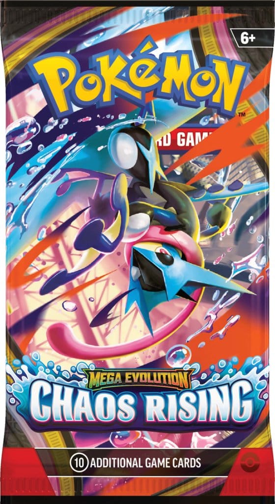 Pokemon Chaos Rising - Pokémon TCG: Mega Evolution ME04 Booster Pack