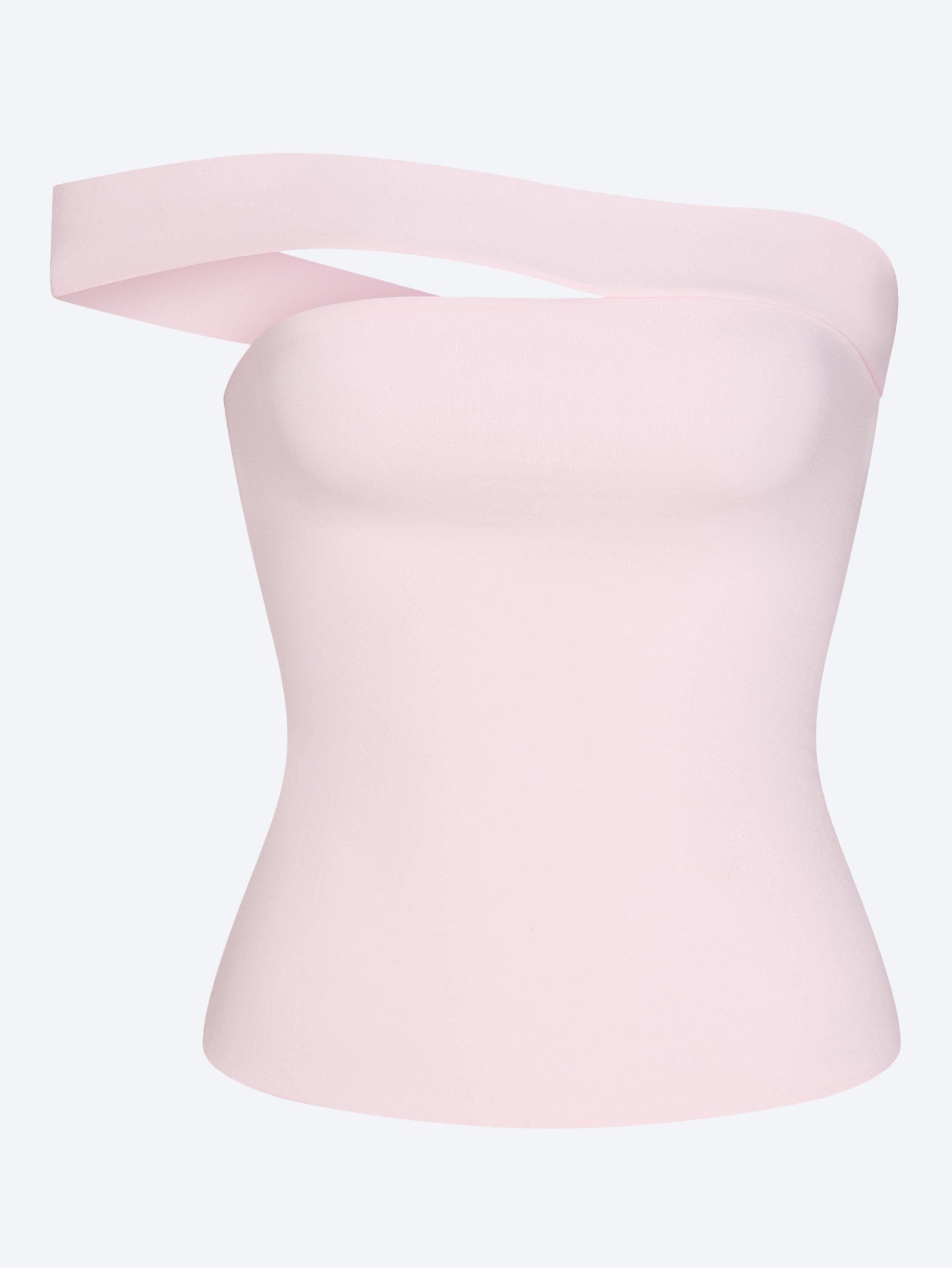 SKIMS Cotton jersey asymmertical top