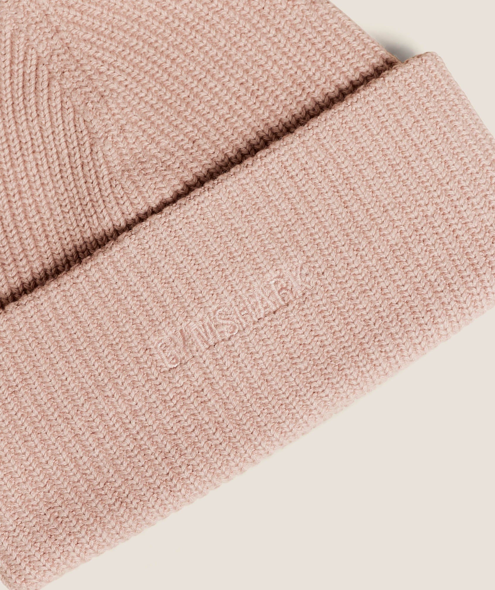 Gymshark Women's Gymshark Deep Knit Beanie Muted Pink