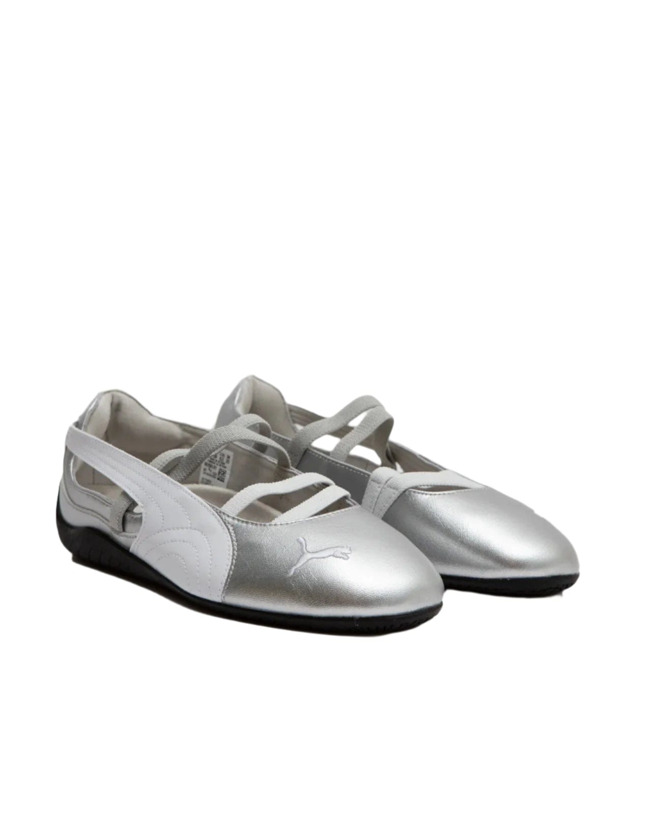 WHITE* Puma Speedcat Ballet Metallic Silver - White - Preorder